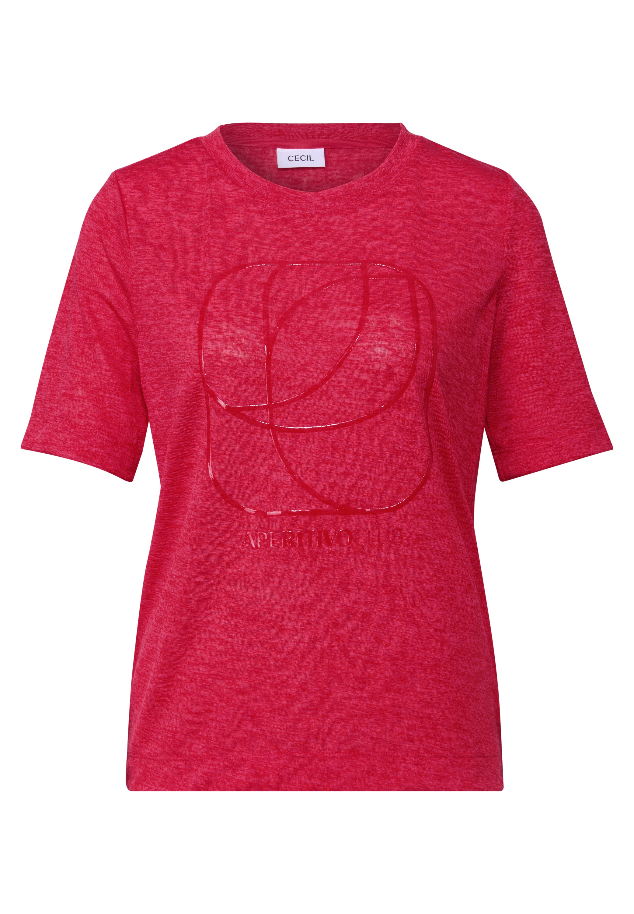 Cecil T-Shirt, mit tonalem Print