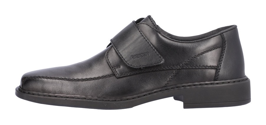 Rieker Klettschuh, Festtagschuh, Slipper, Komfortschuh mit eleganter Ziernaht