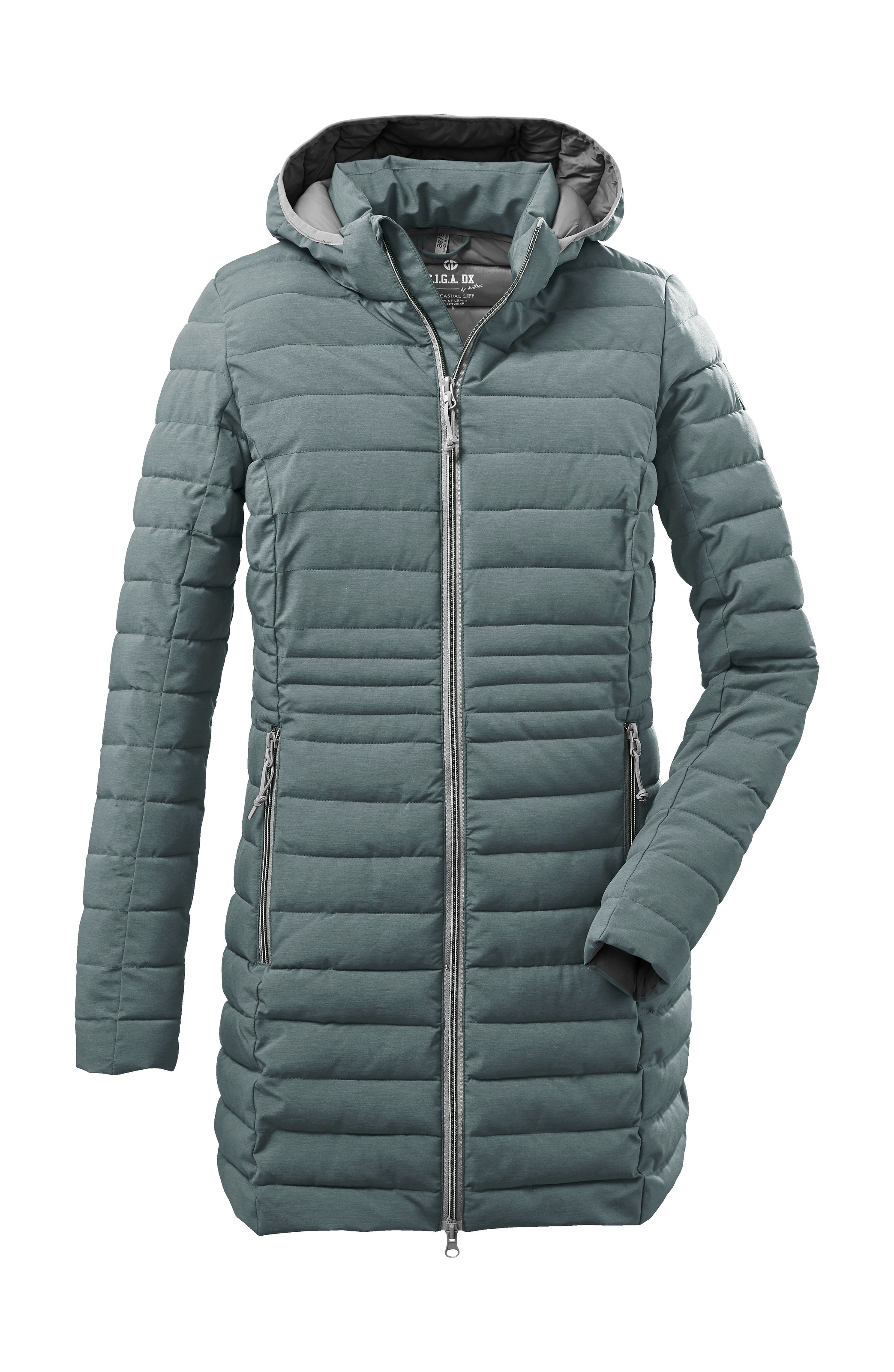 G.I.G.A. DX by killtec Parka »Bacarya« Schmaler, wasserabweisender Damenparka mit abnehmbarer Kapuze