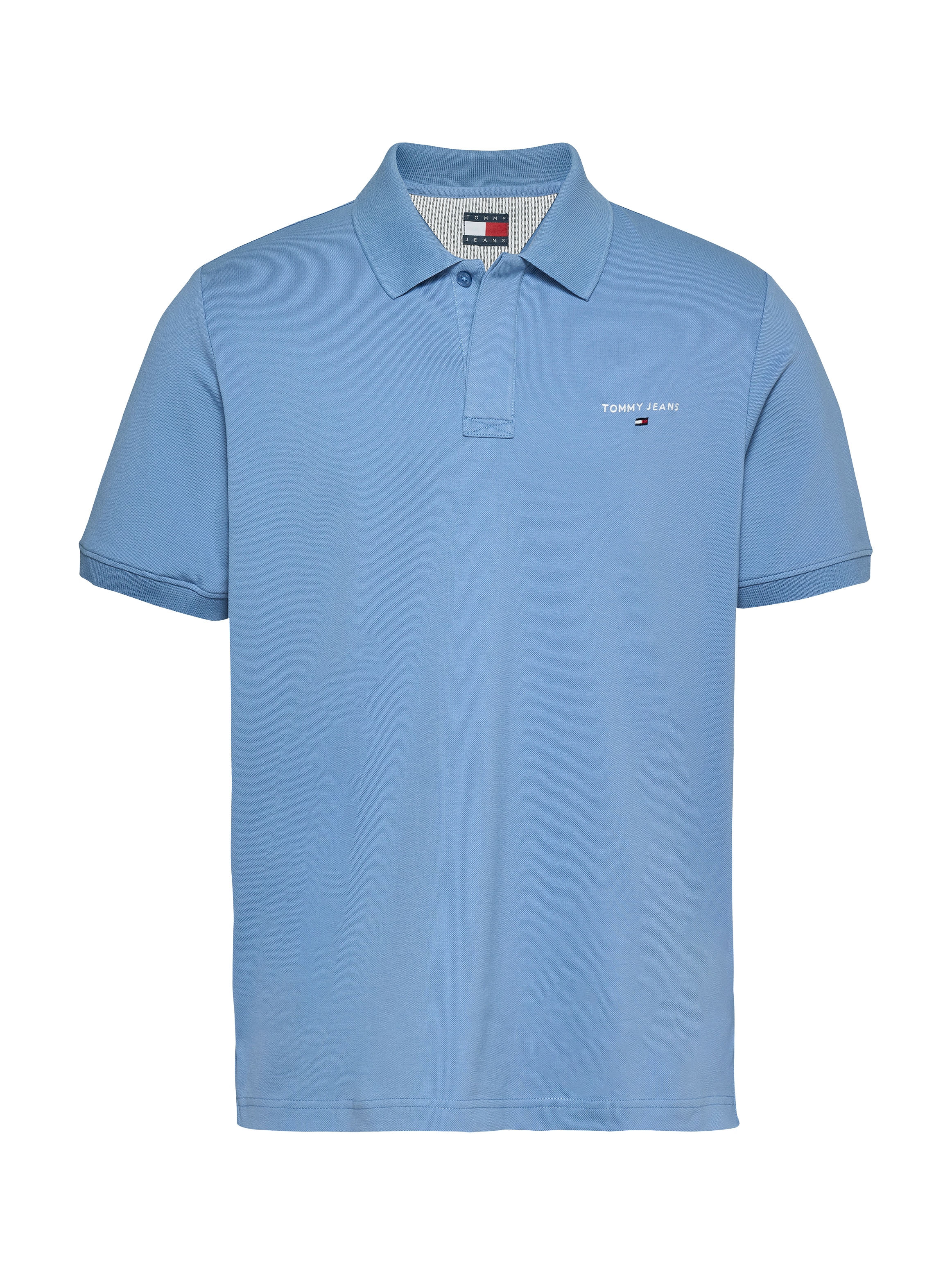 Tommy Jeans Poloshirt »TJM REG LINEAR POLO EXT«, Mit Rundhalsausschnitt