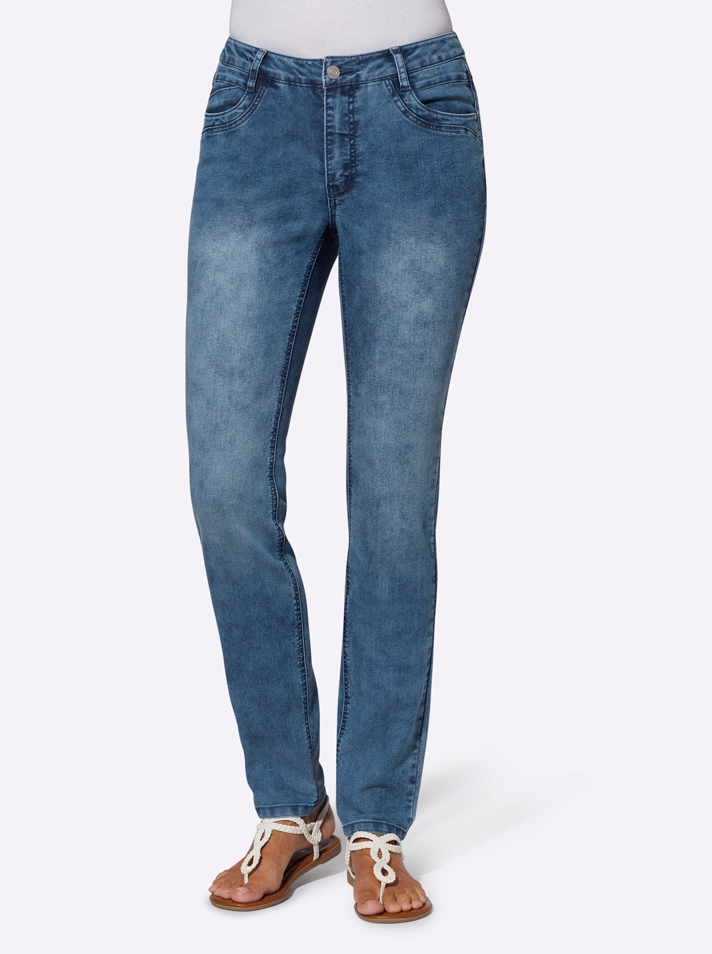 5-Pocket-Jeans, (1 tlg.)