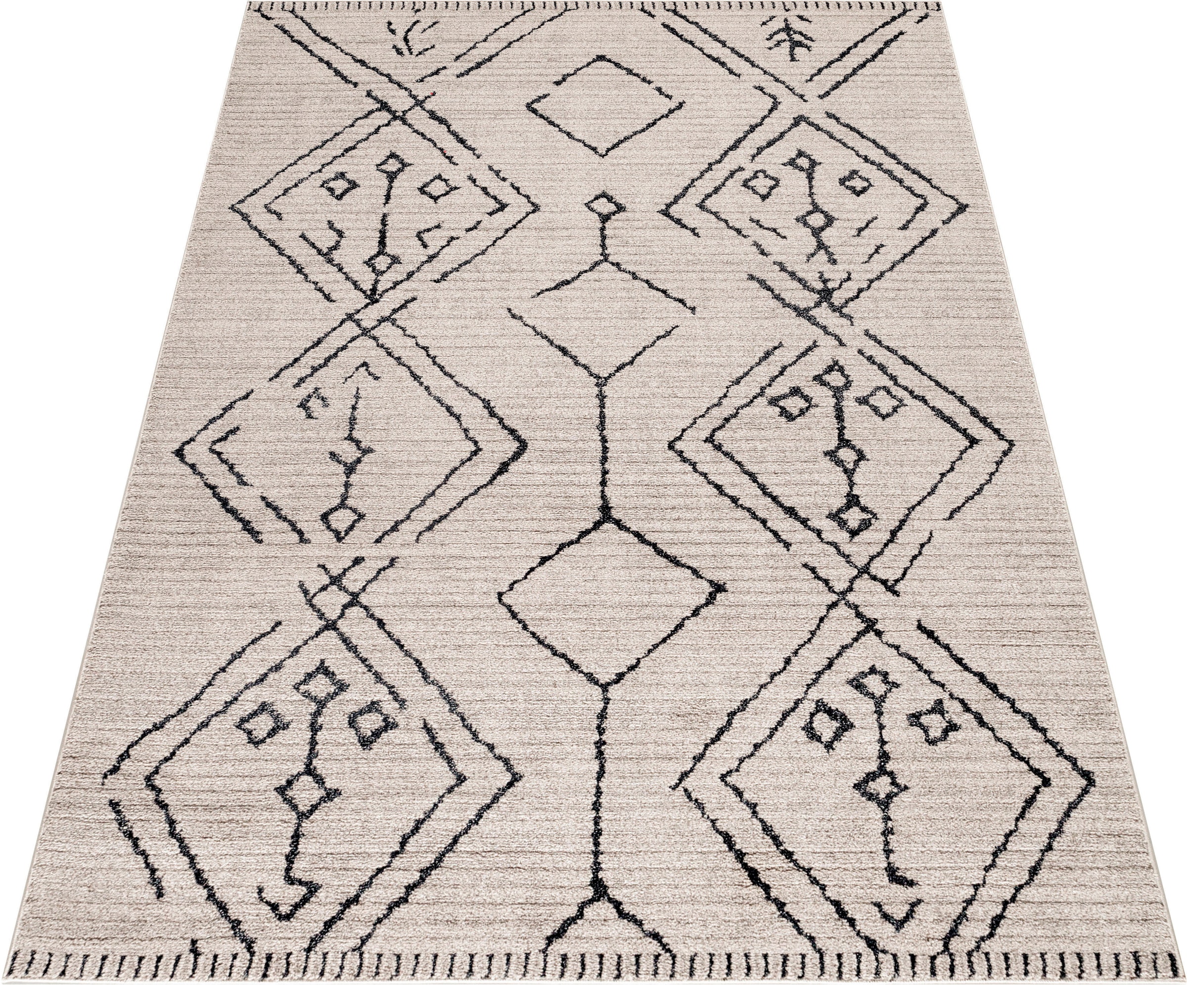 Ayyildiz Teppiche Teppich »TAZNAXT 5103«, rechteckig, 11 mm Höhe, Pflegeleicht / Modern