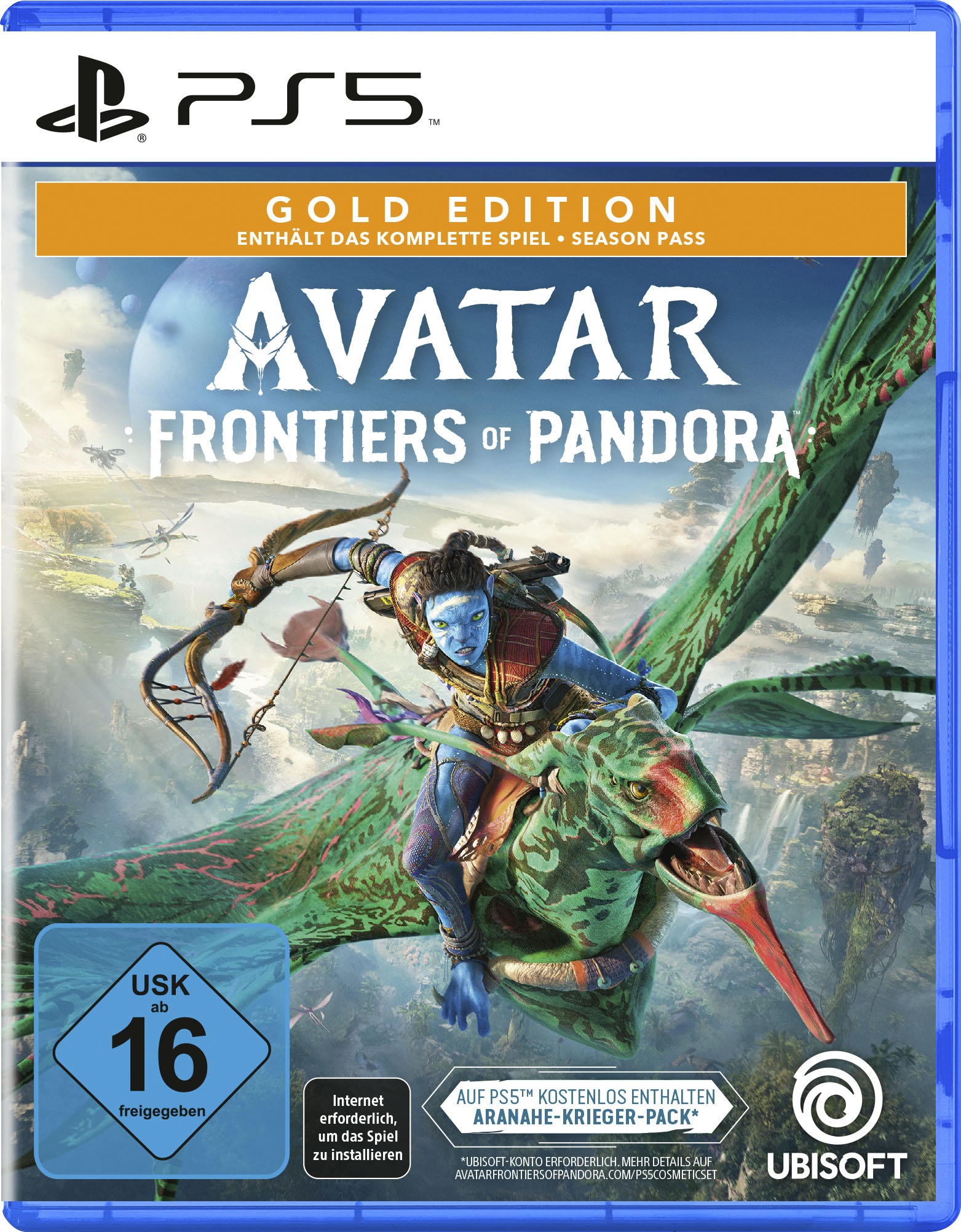 UBISOFT Spielesoftware »Avatar: Frontiers of Pandora Gold Edition«, PlayStation 5