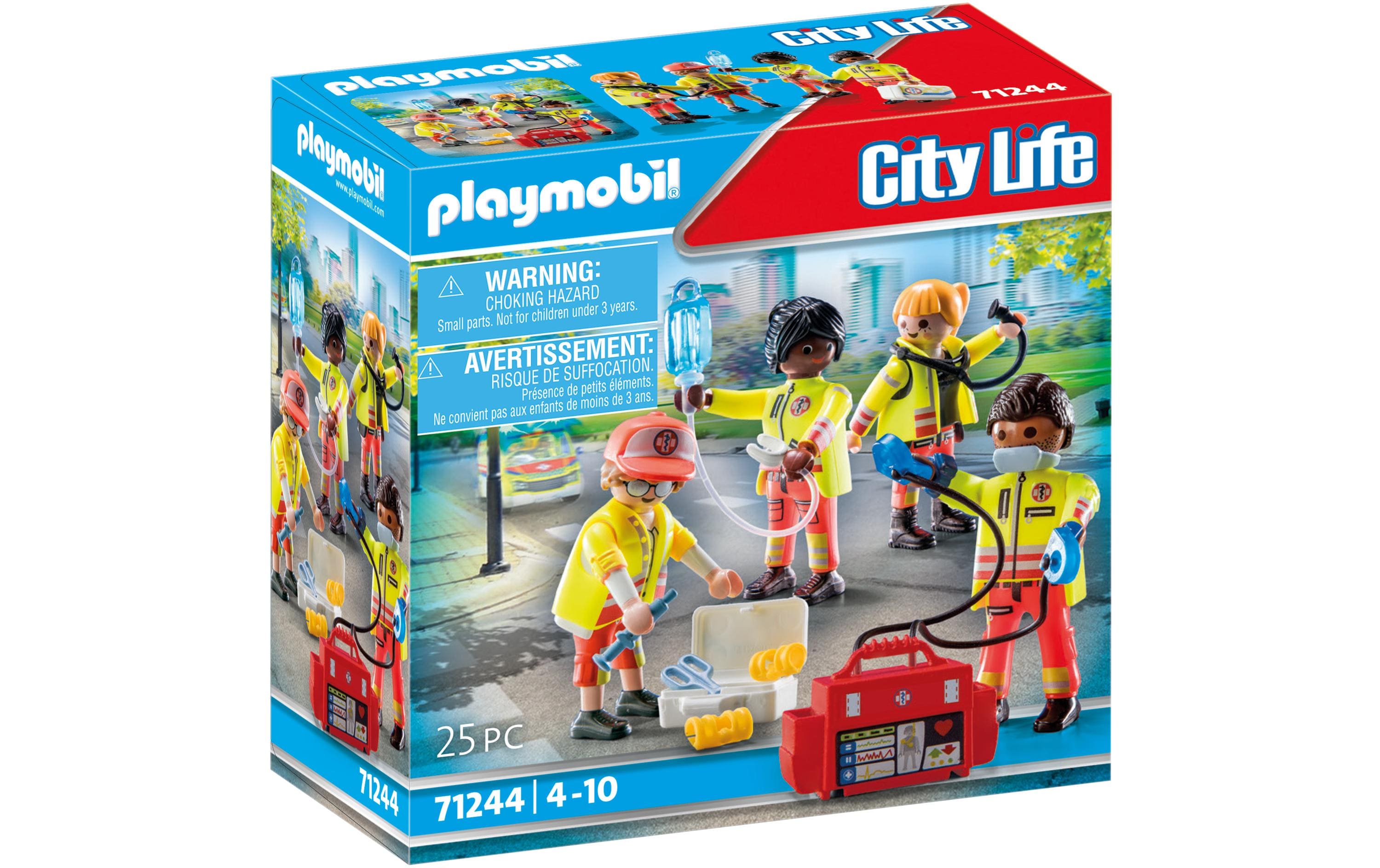 Playmobil Spielbausteine "City Life Rettungsteam 71244"