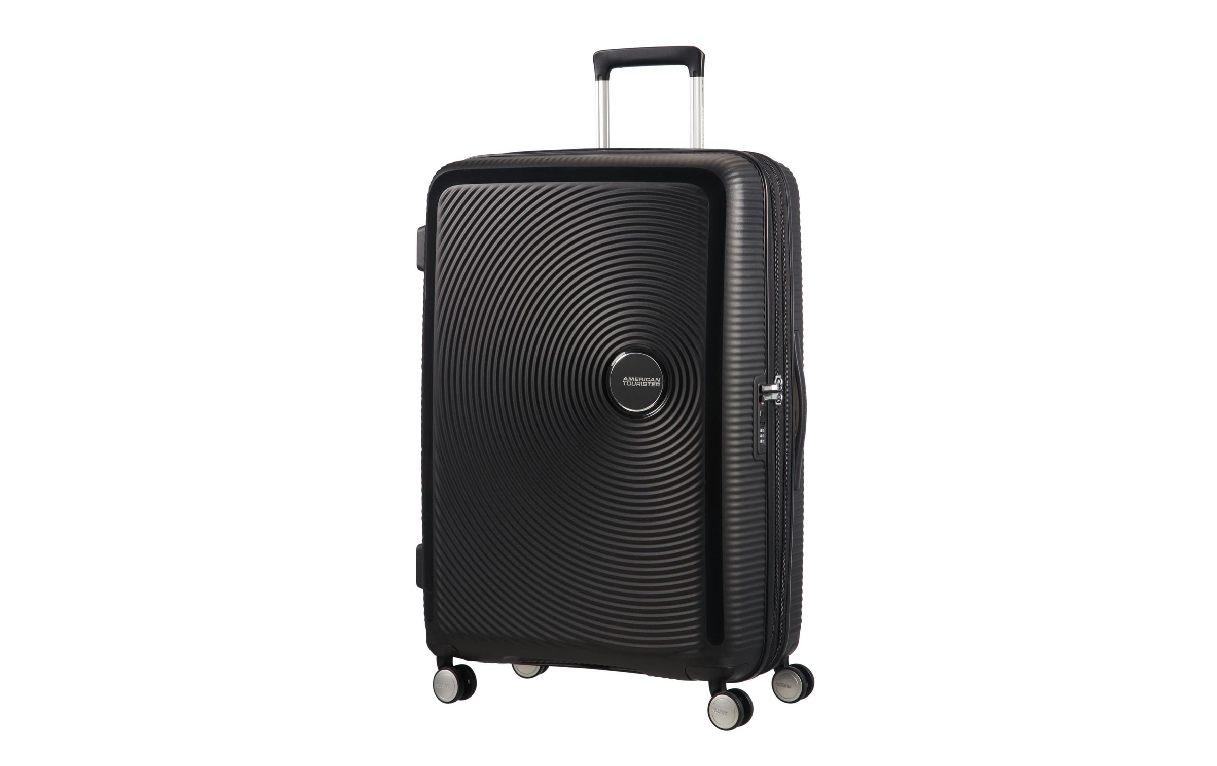 American Tourister, Unisex, Koffer »Soundbox« 4 Rollen, schwarz, B/H/T: 51,5cm x 77cm x 29,5cm, Bei Bedarf lässt sich das Volumen erweitern