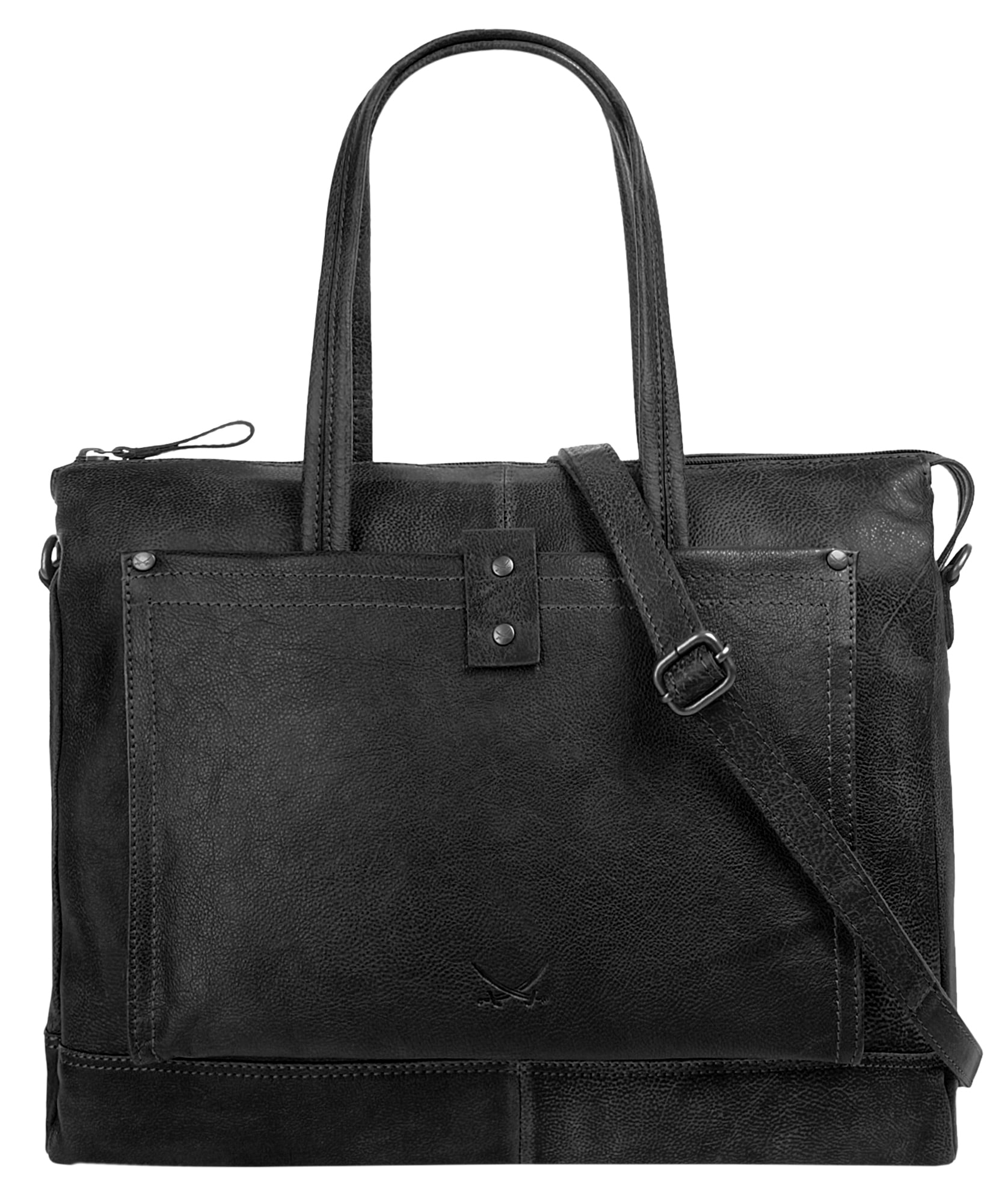 Sansibar Shopper "SANSIBAR Damen echt Leder" echt Leder