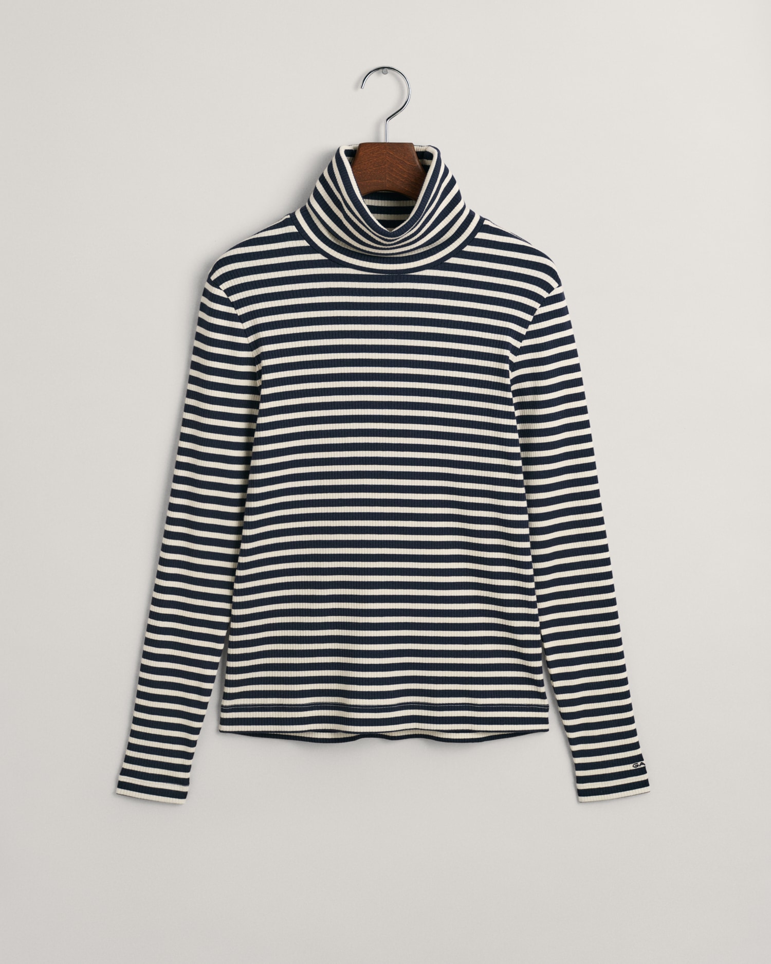 Gant Rollkragenshirt »SLIM STRIPED RIB TURTLENECK«