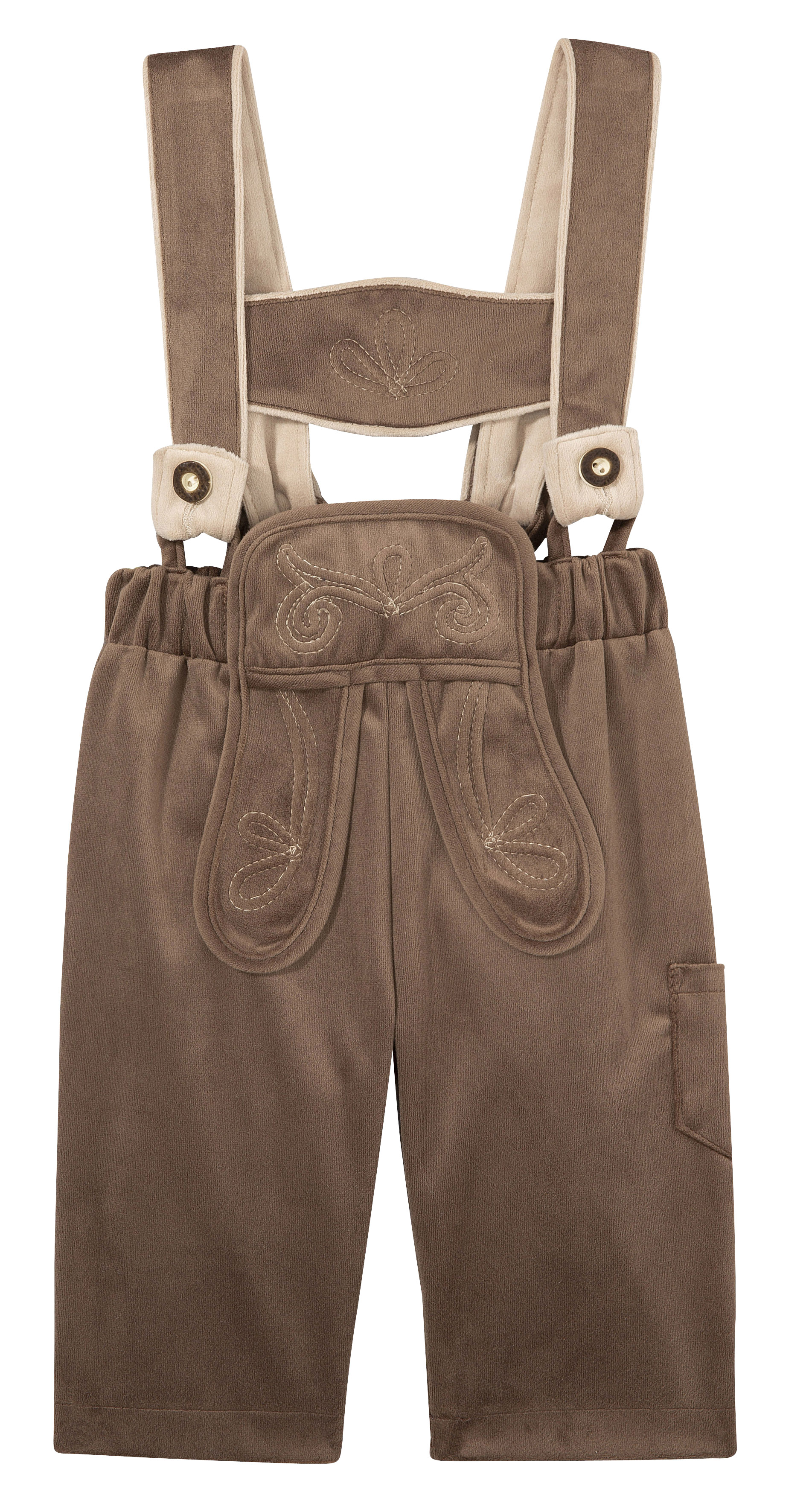 Trachtenhose, Baby, mit Stickerei