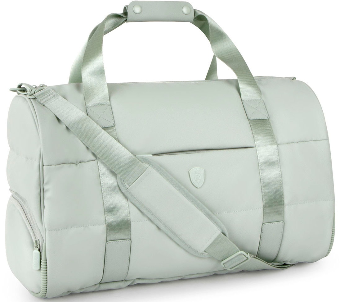 Heys Reisetasche »The Puffer Duffle Bag«, Weekender Duffle Bag Schuhfach Aufstecksystem