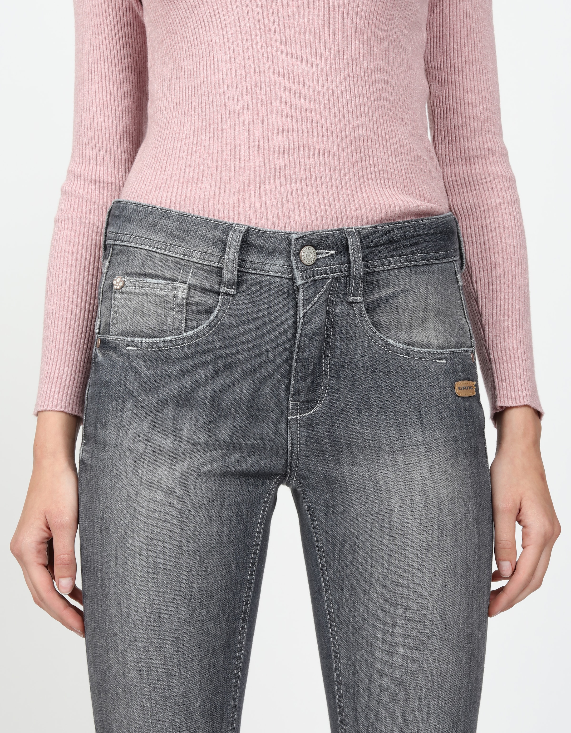GANG Relax-fit-Jeans »94AMELIE«, mit Used-Effekten