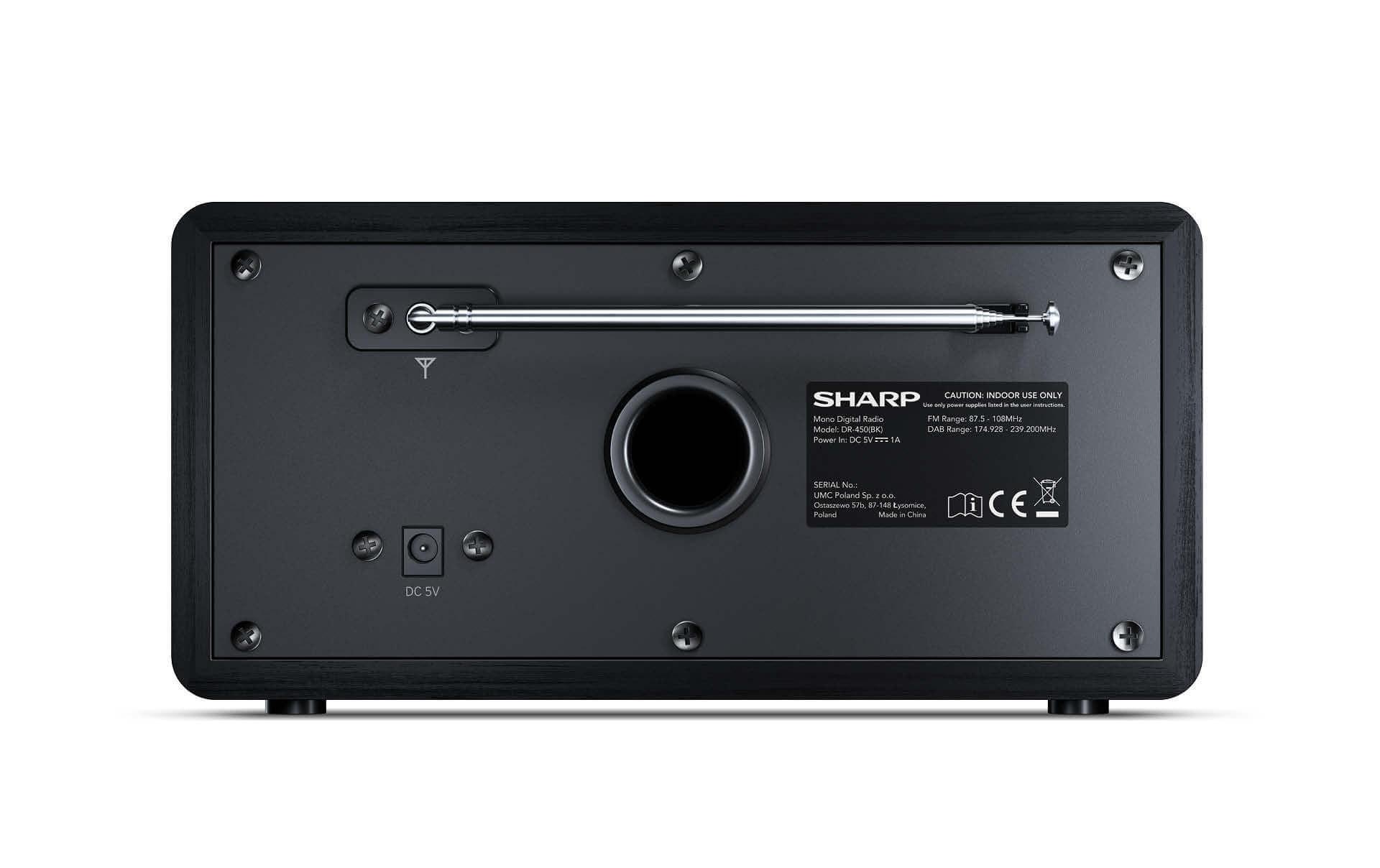 Sharp Radio »DR-450 Schwarz«