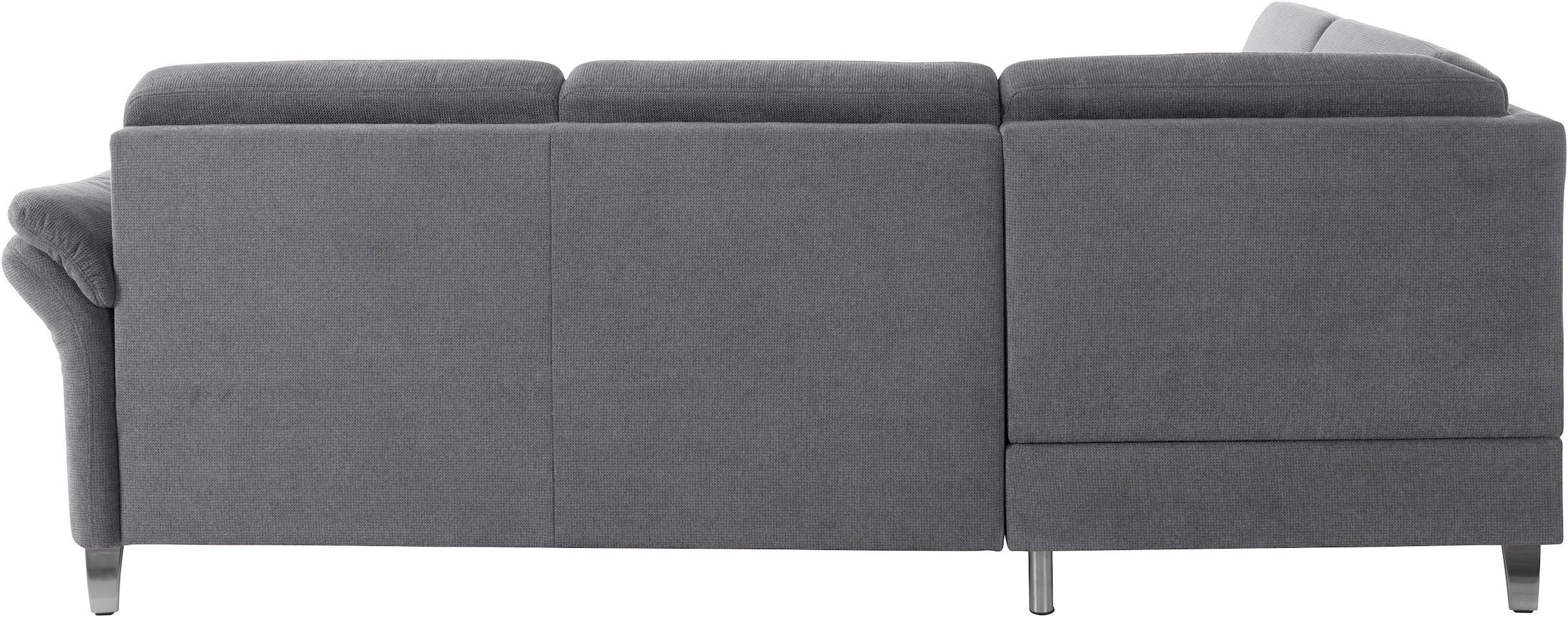 sit&more Ecksofa »Clio L-Form«, wahlweise mit Bettfunktion und Bettkasten, inklusive Federkern