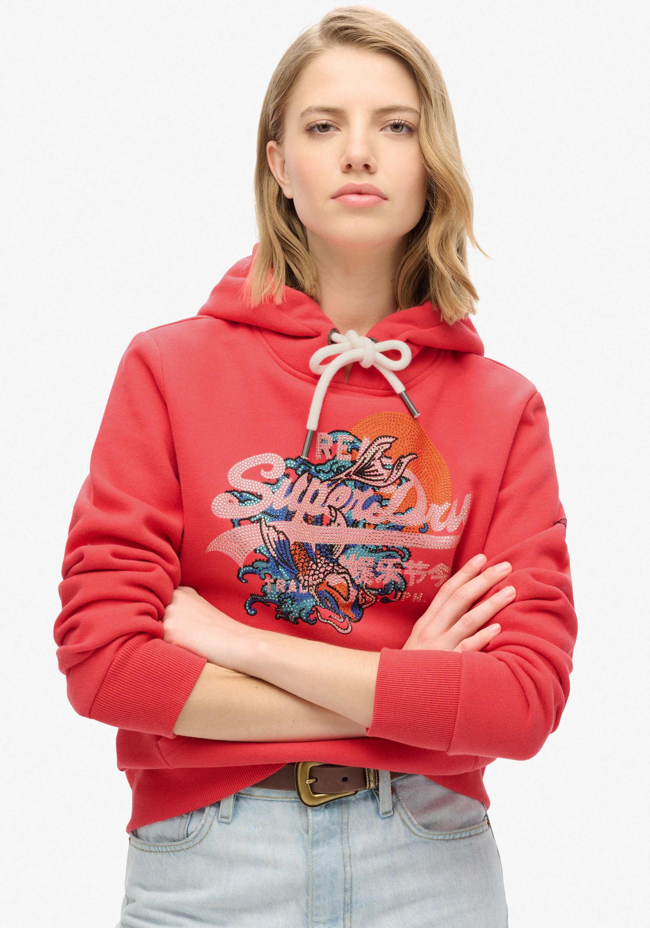 Superdry Kapuzensweatshirt »TOKYO VL GRAPHIC HOODIE«