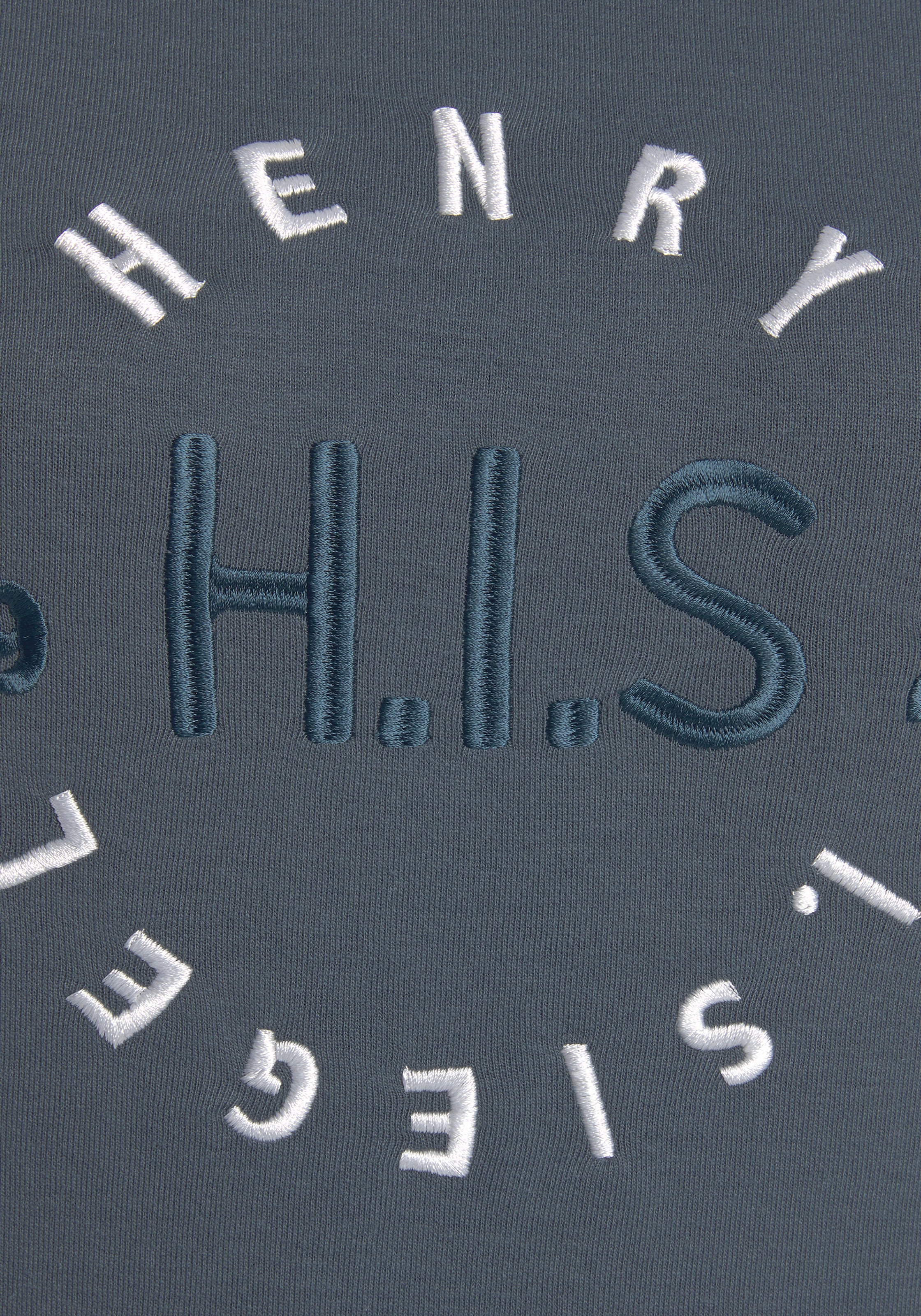 H.I.S Sweatshirt, mit grosser Logo Stickerei, Loungeanzug