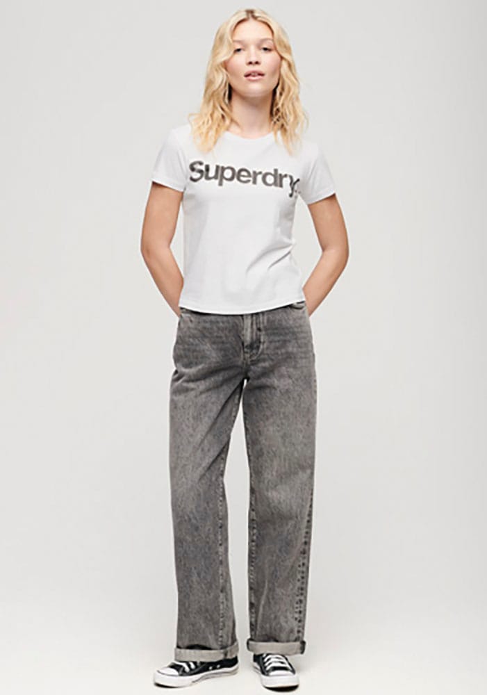 shoppen online Jelmoli-Versand »CORE Superdry TEE« | LOGO CITY T-Shirt FITTED