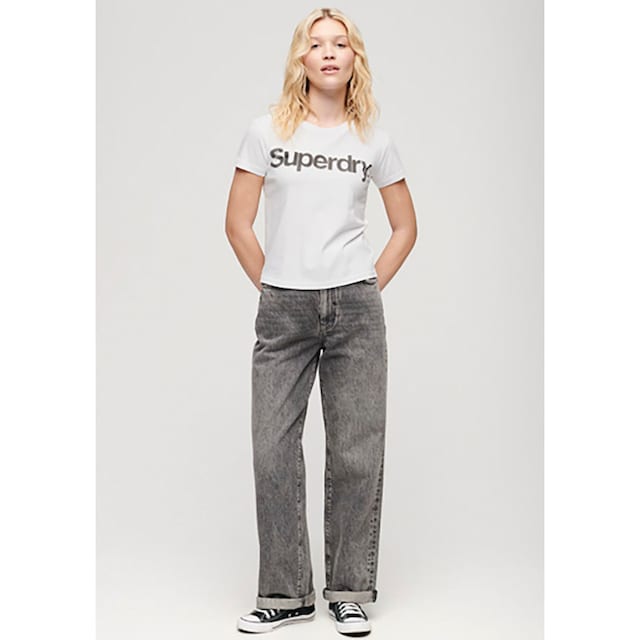 Superdry T-Shirt »CORE LOGO CITY FITTED TEE« online shoppen |  Jelmoli-Versand