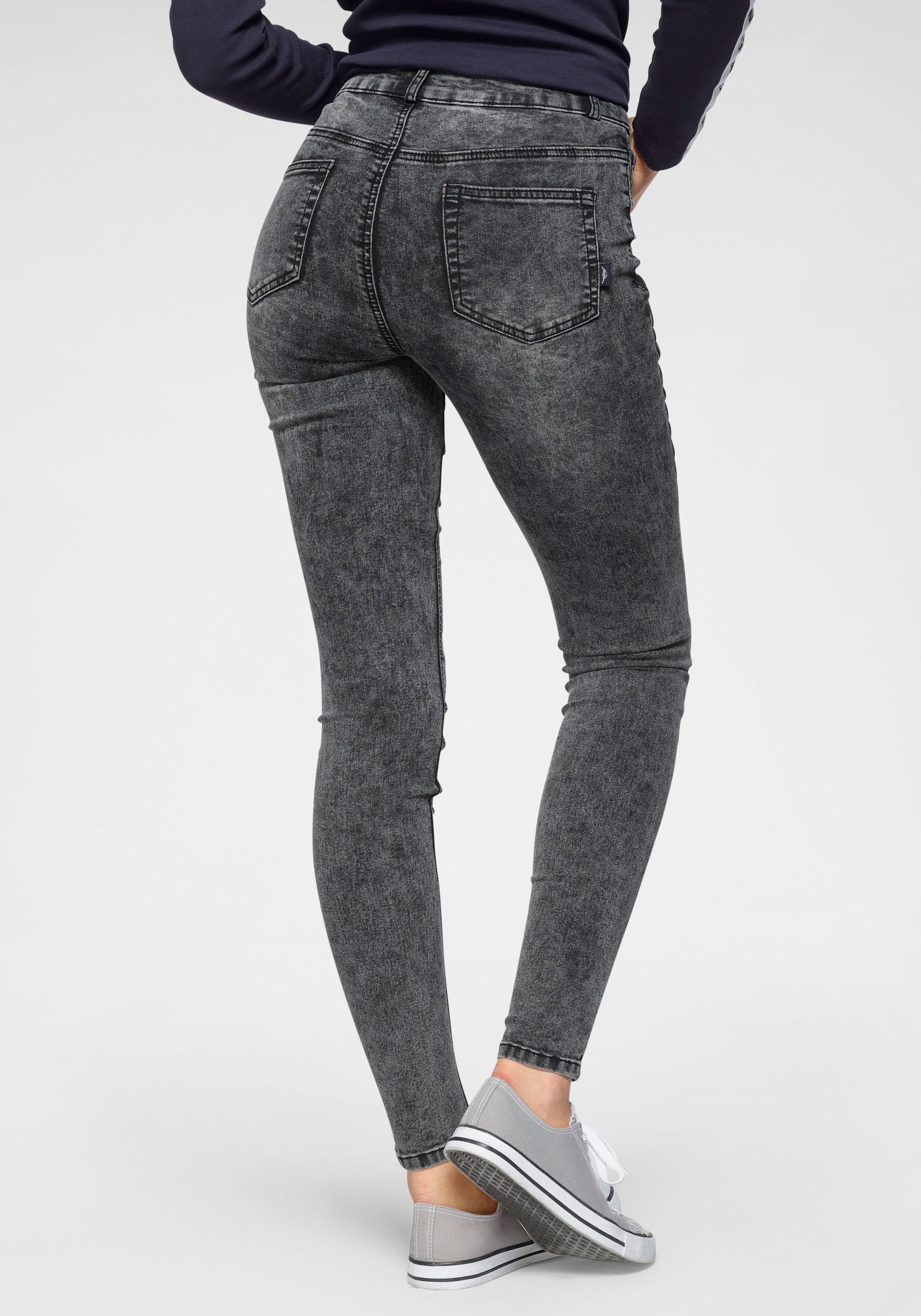 Schweiz Moonwashed washed«, online shoppen Skinny-fit-Jeans »Ultra Jeans bei Arizona moon Jelmoli-Versand Stretch