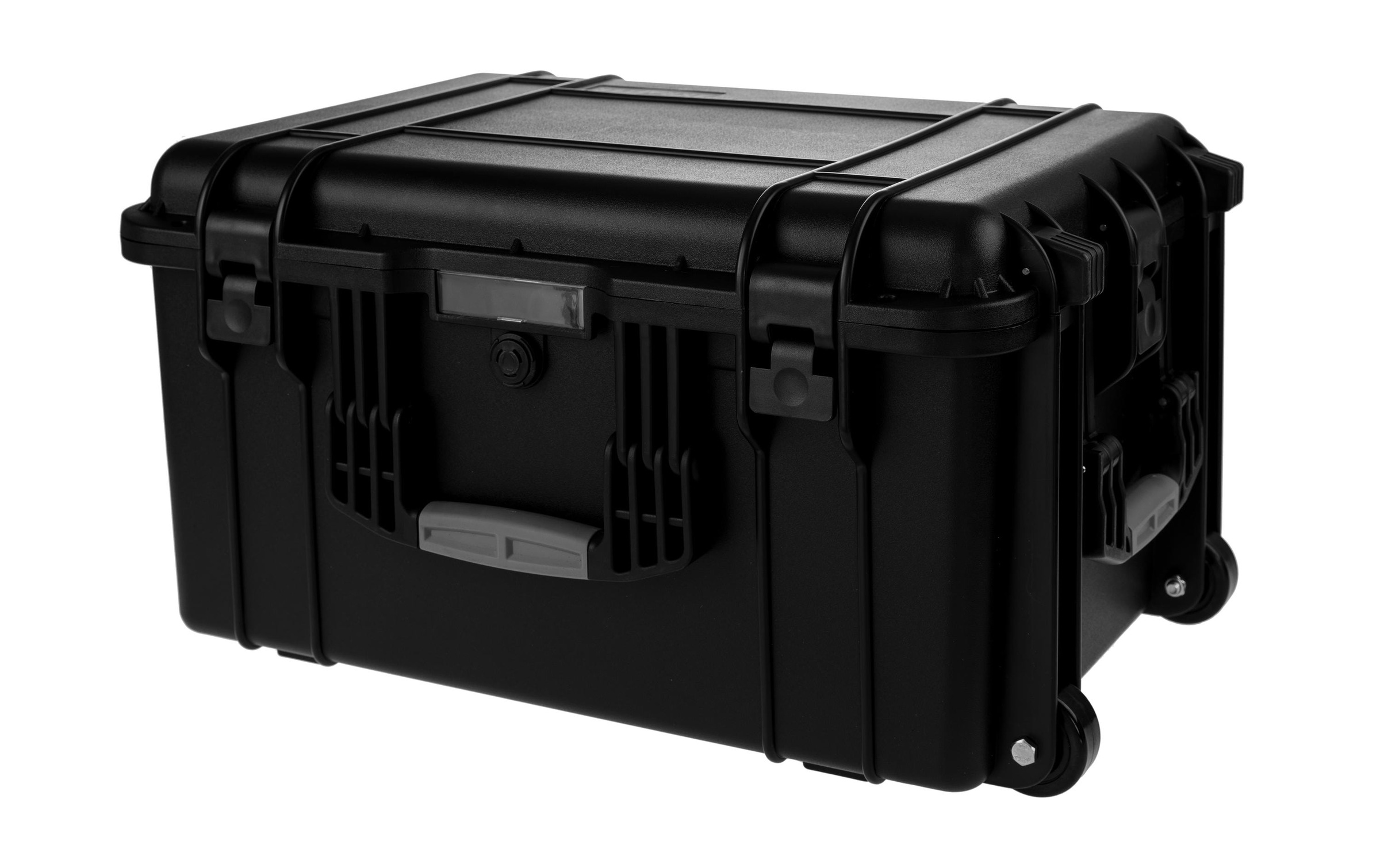 STRUCT Koffer »57.2 l, Schwarz«, 2 Rollen, Wasserschutz bis (m) 1, Wasserschutz bis (min.) 30