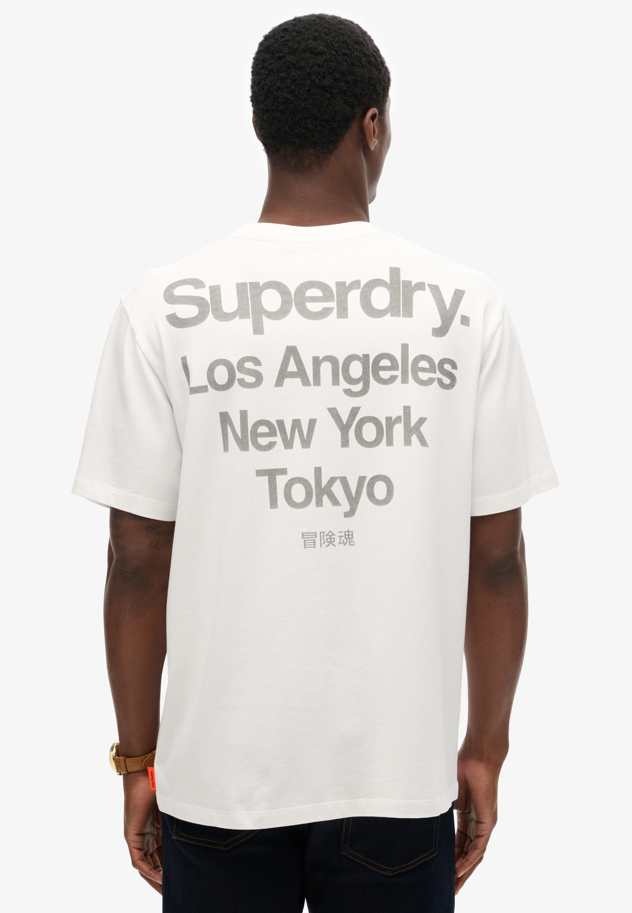 Superdry Rundhalsshirt »CORE LOGO CITY T SHIRT«
