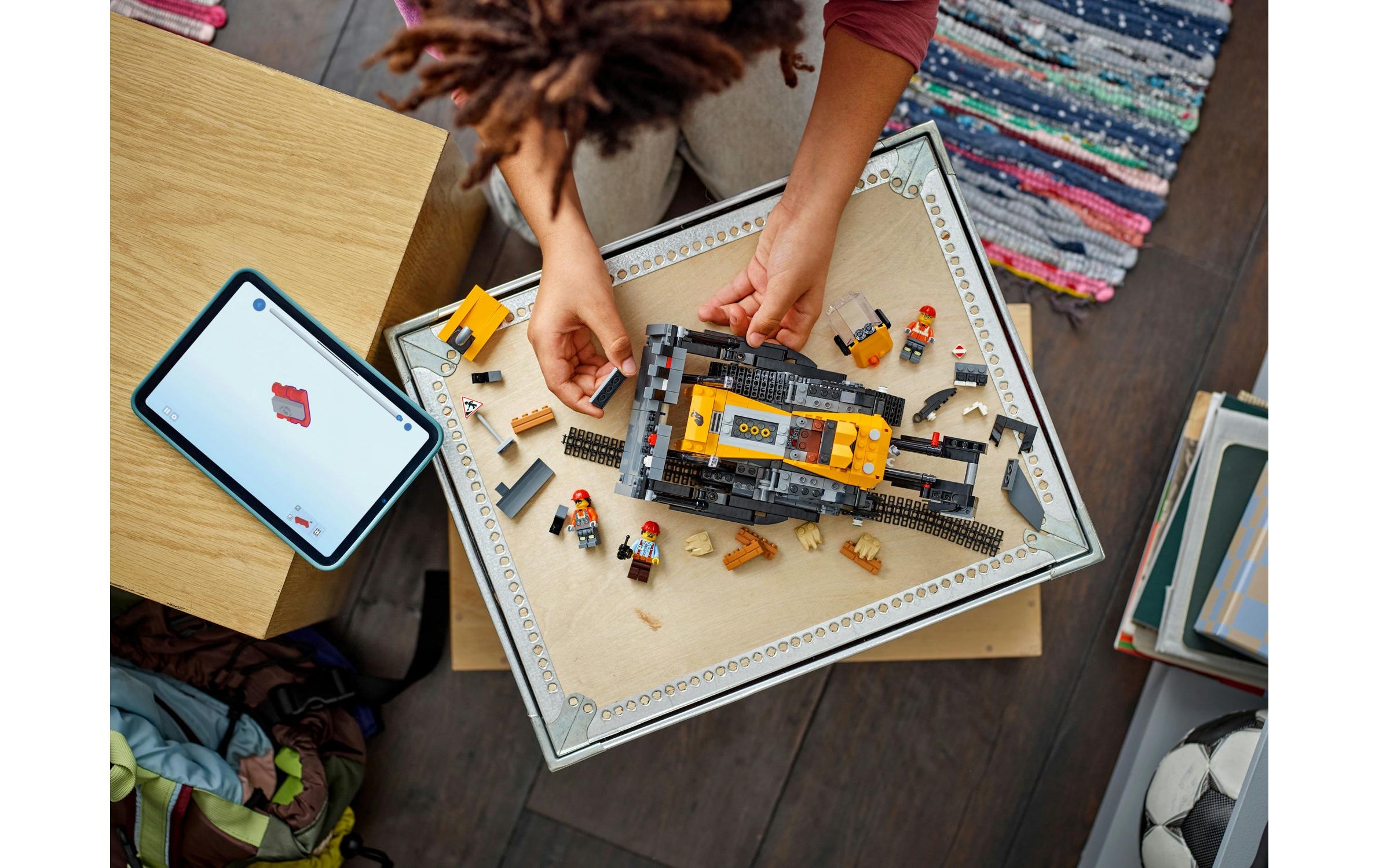 LEGO® Spielbausteine »City Gelber Bulldozer 60466«, (682 St.)