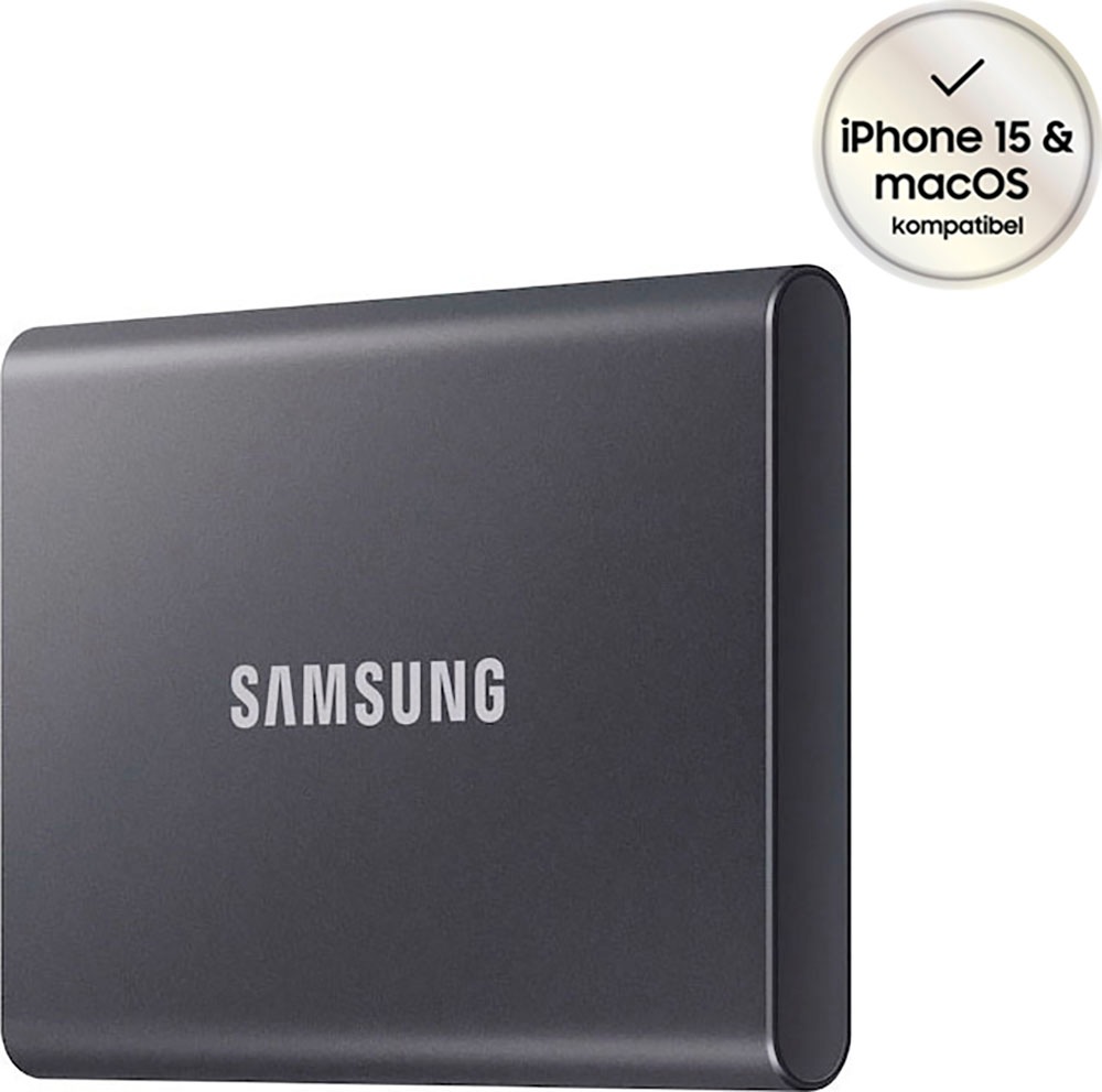 Samsung SSD-Festplatte "T7" 3,5 1 TB