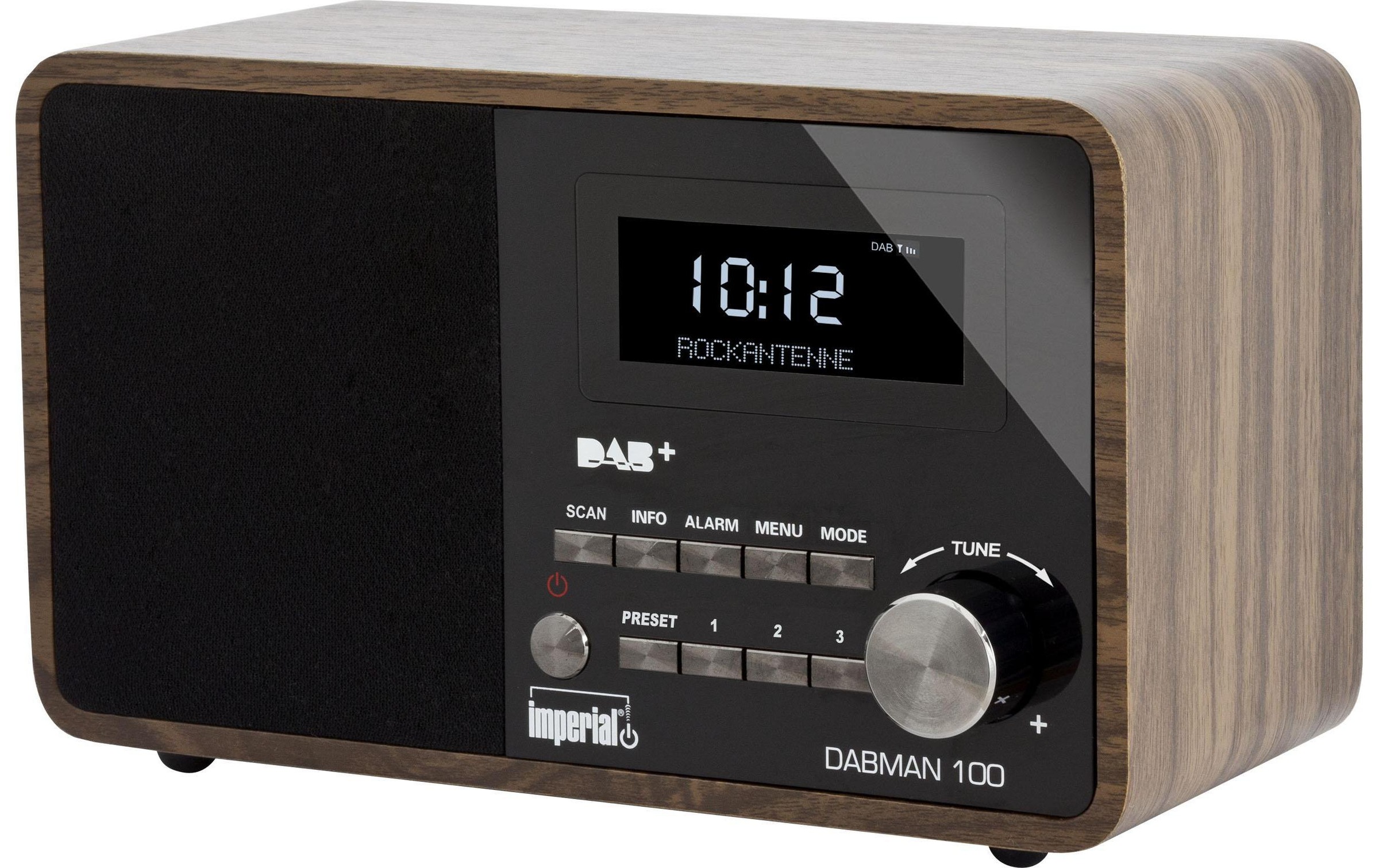 ➥ IMPERIAL Digitalradio (DAB+) »Dabman 100 Braun«, (CD Digitalradio (DAB+)- FM-Tuner) jetzt bestellen | Jelmoli-Versand