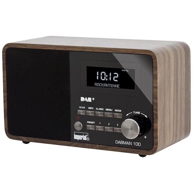 ➥ IMPERIAL Digitalradio (DAB+) »Dabman 100 Braun«, (CD Digitalradio (DAB+)- FM-Tuner) jetzt bestellen | Jelmoli-Versand