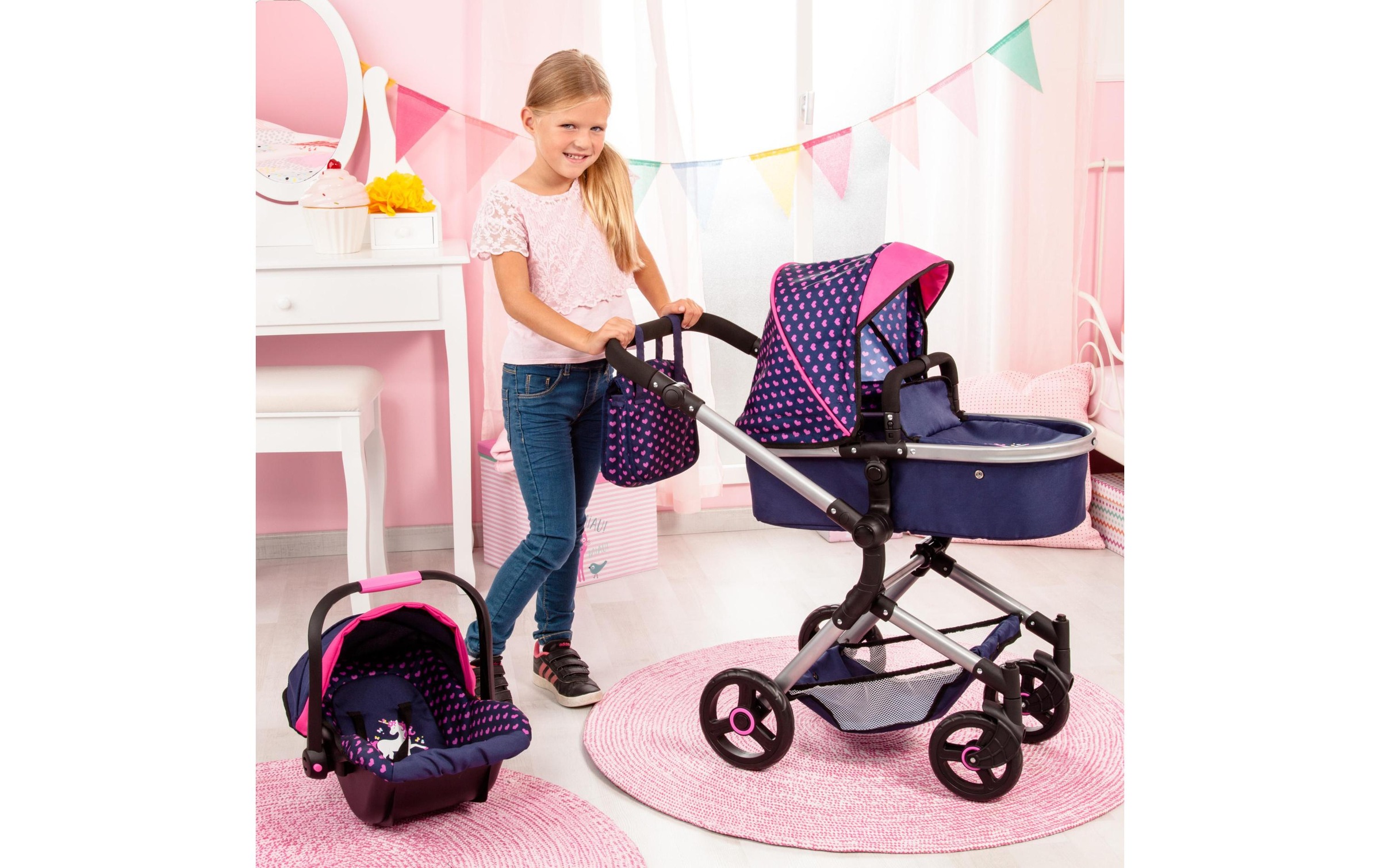 Kombi-Puppenwagen »Vario«