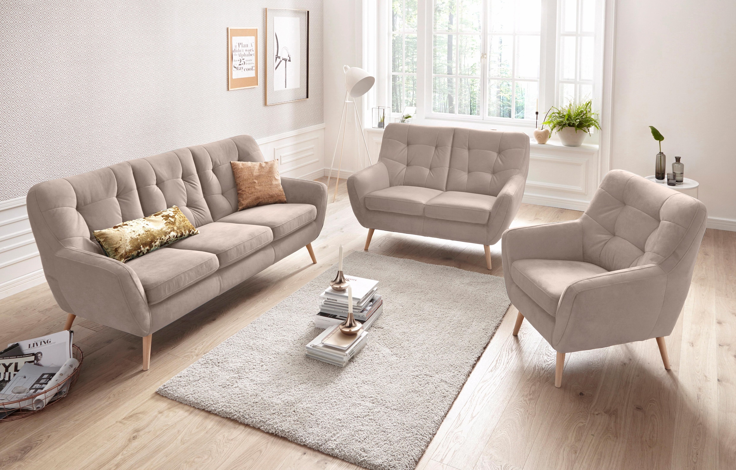 2-Sitzer Jelmoli-Versand kaufen fashion online exxpo »Scandi« - | sofa