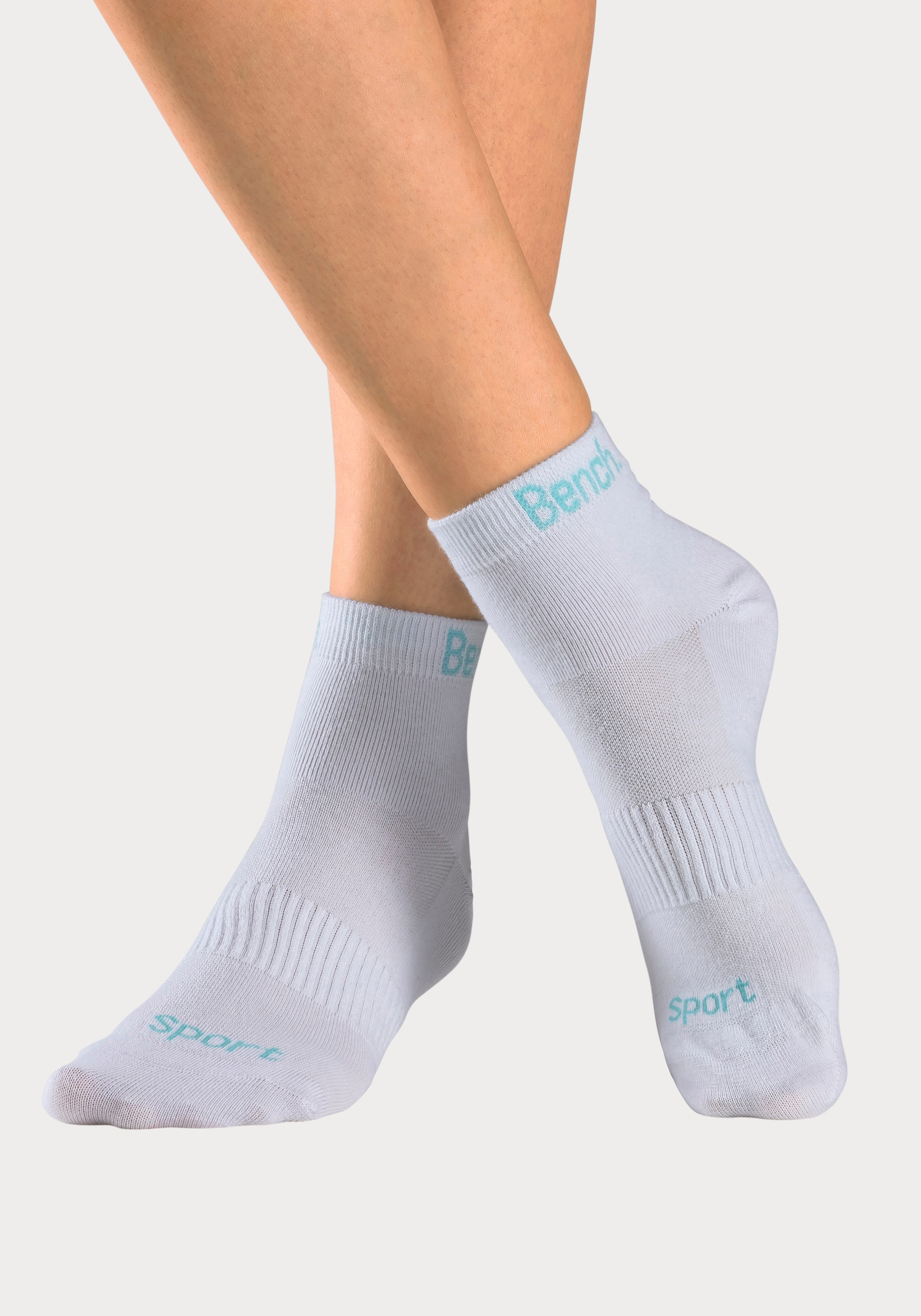 Bench. Sportsocken, (Packung, 6 Paar), mit antibakterieller Feuchtigkeitsregulierung