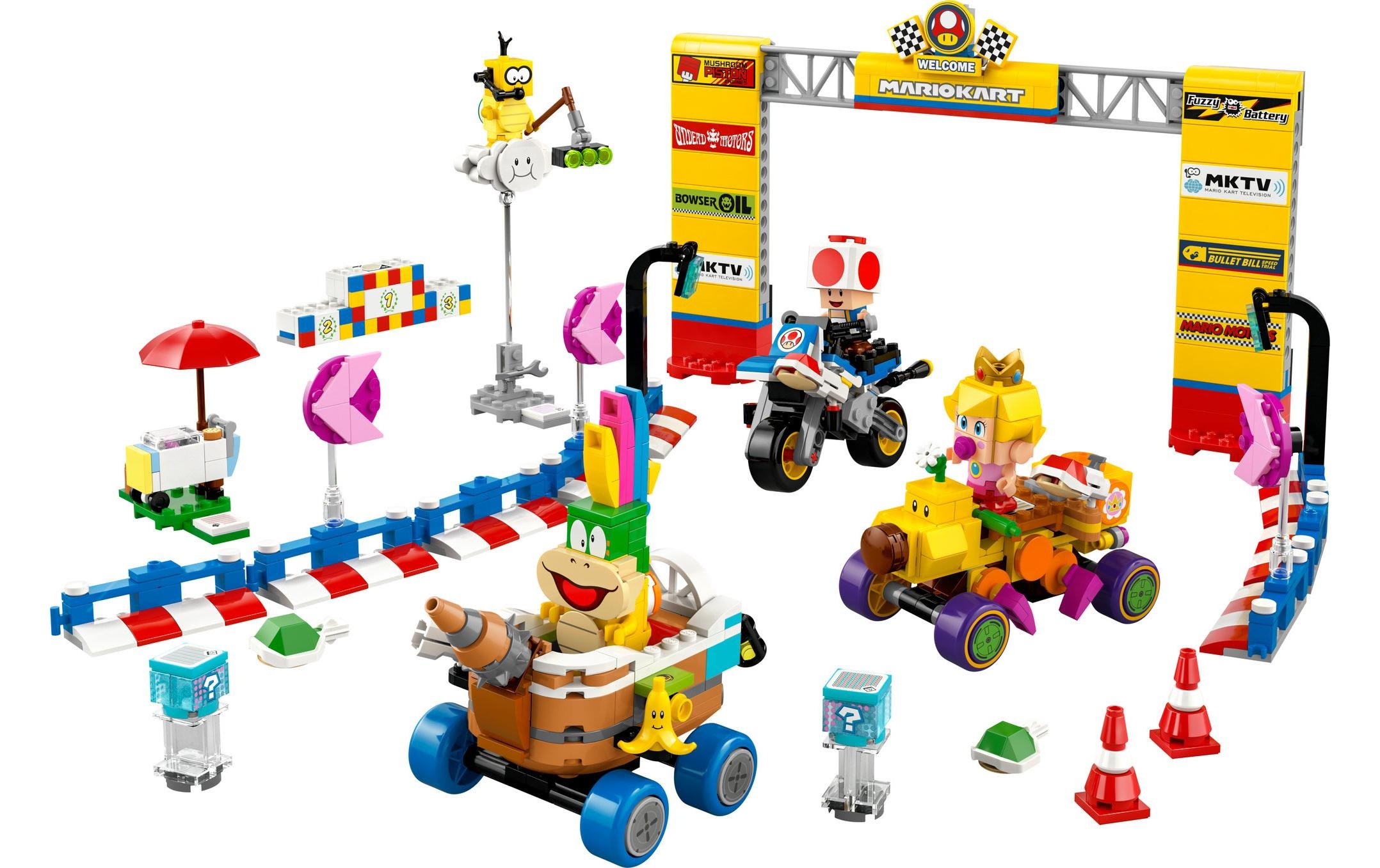 LEGO® Spielbausteine »Super Mario Mario Kart: Baby Peach and Grand Prix-Set 72036«, (823 St.)