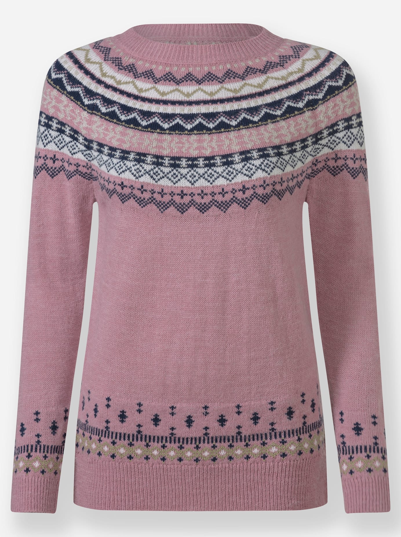 nicht definiert Jacquardpullover »Jacquard-Pullover«