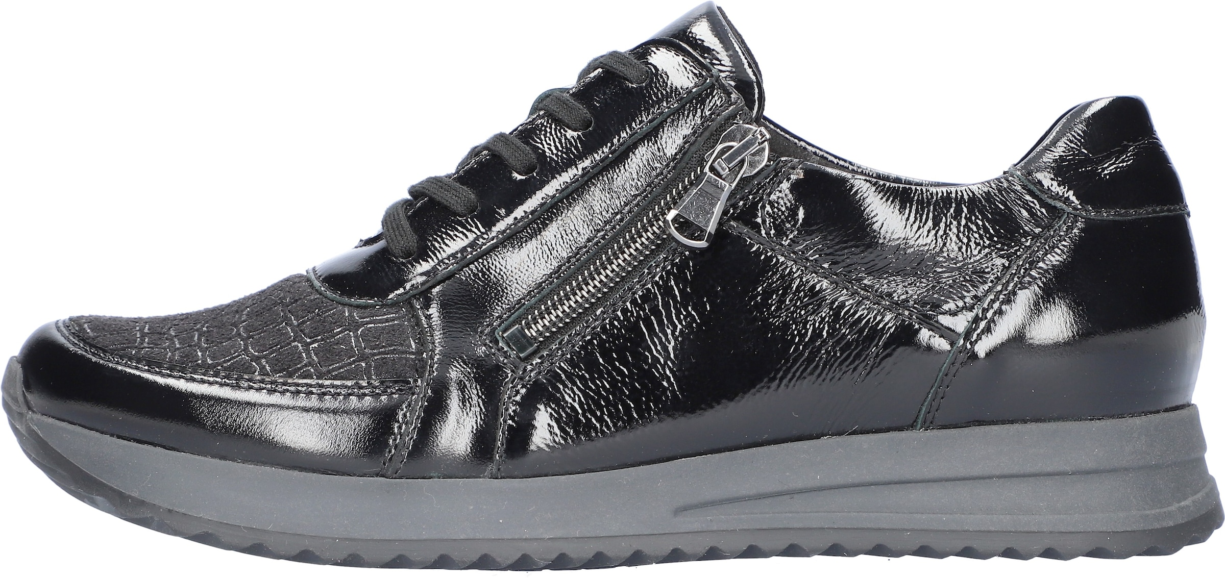 Waldläufer Sneaker »H-VICKY-Soft«, Freizeitschuh, Halbschuh, Schnürschuh in Komfortweite G (= weit)