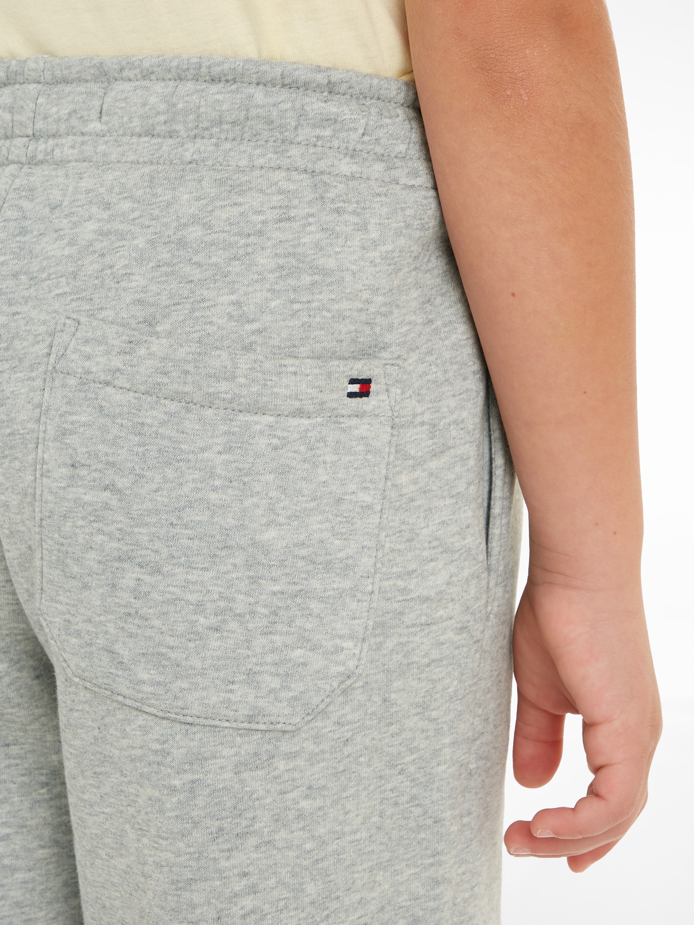 Tommy Hilfiger Langarmshirt & Hose »U TIMELESS FLEECE SET«, Babys bis 2 Jahre, melierte Ware