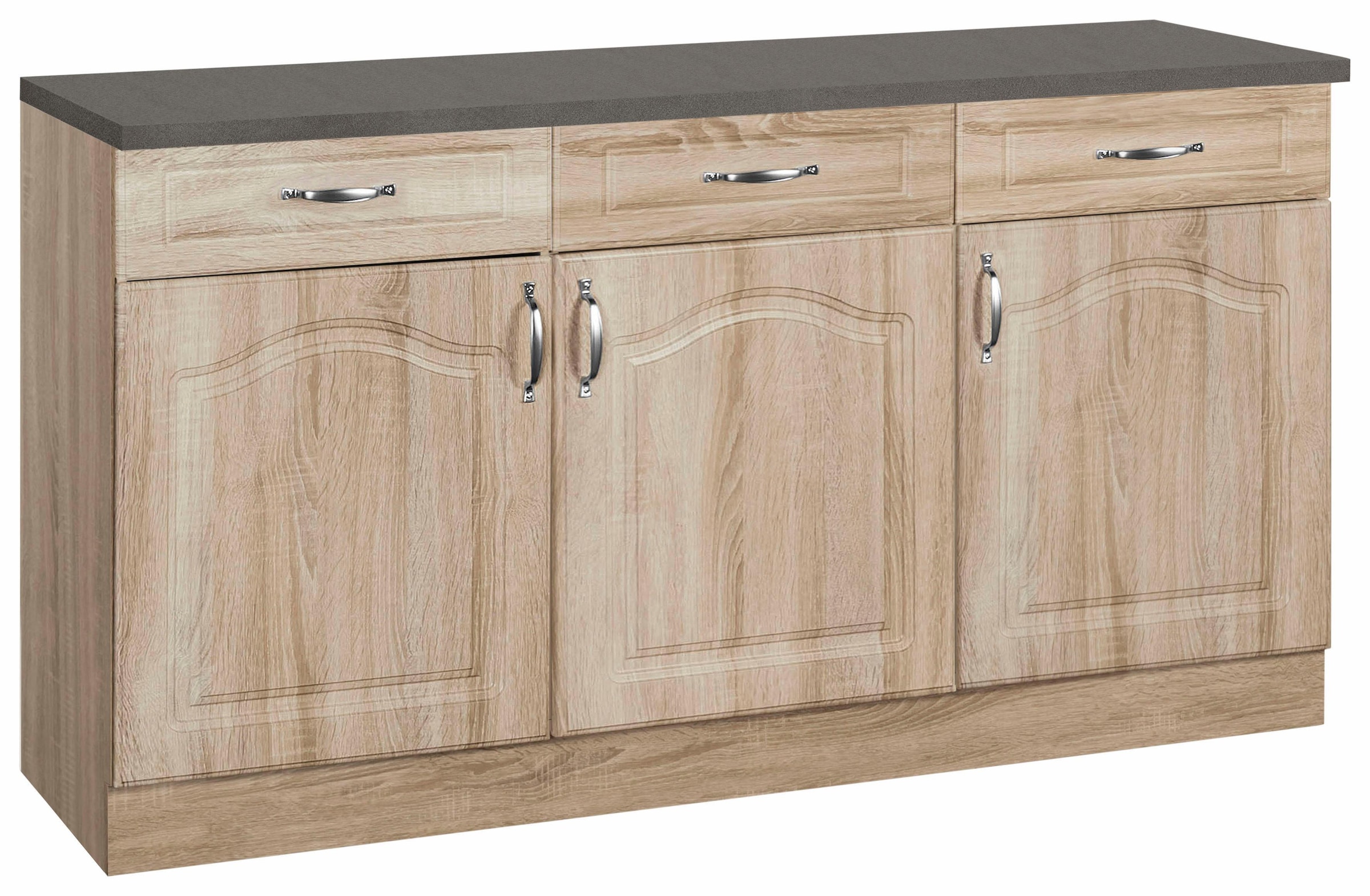 wiho Küchen Unterschrank "Linz" 150 cm breit, in Landhaus-Optik
