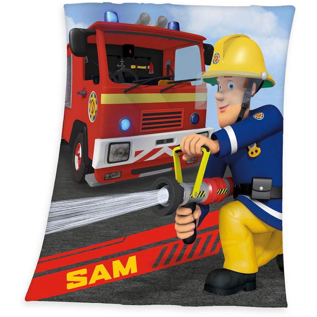 Feuerwehrmann Sam Kinderdecke »Feuerwehrmann Sam«