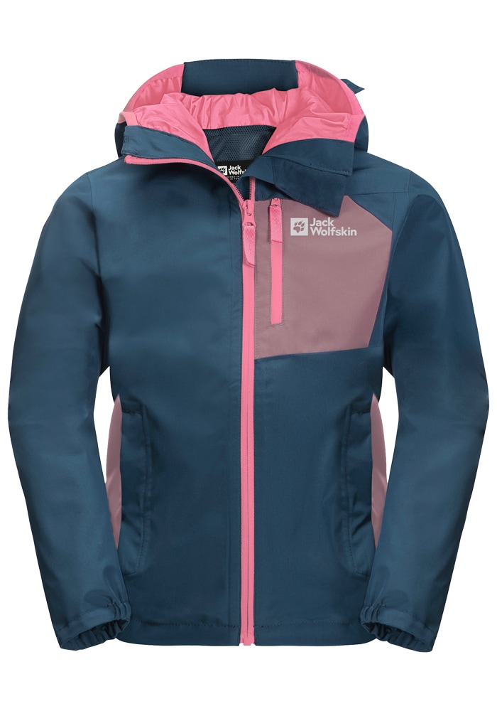 Jack Wolfskin Outdoorjacke »ACTIVE HIKE JACKET K«, mit Kapuze