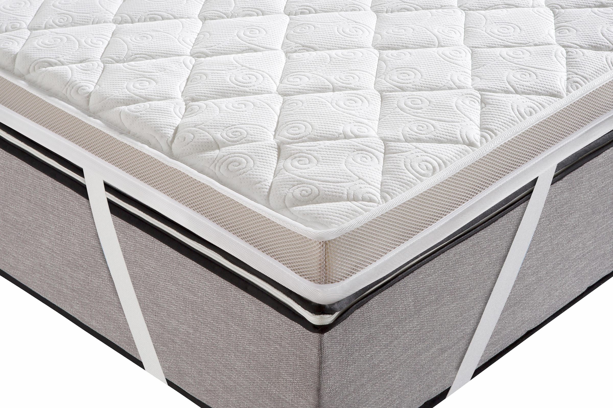 Hanse by RIBECO Topper »Ole«, (1 St.), Matratzentopper 90x200 cm & 140x200 cm und weitere Grössen