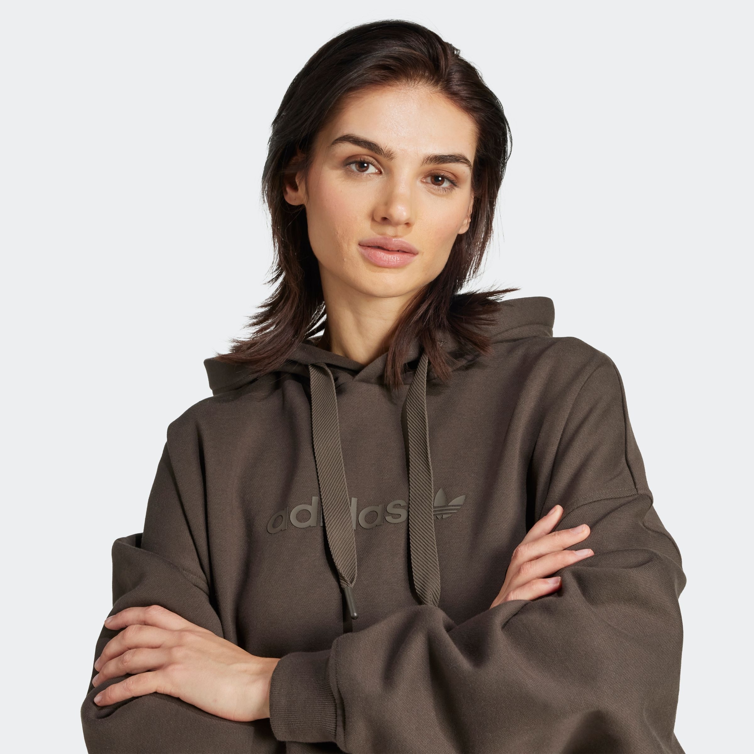 adidas Originals Kapuzensweatshirt »ESS LIN HOODIE«, Oversize Passform