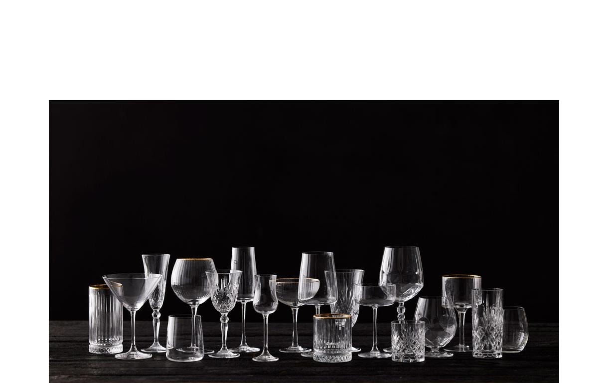 Whiskyglas "Lyngby Palermo Gold 4 Stück, 65 cl"