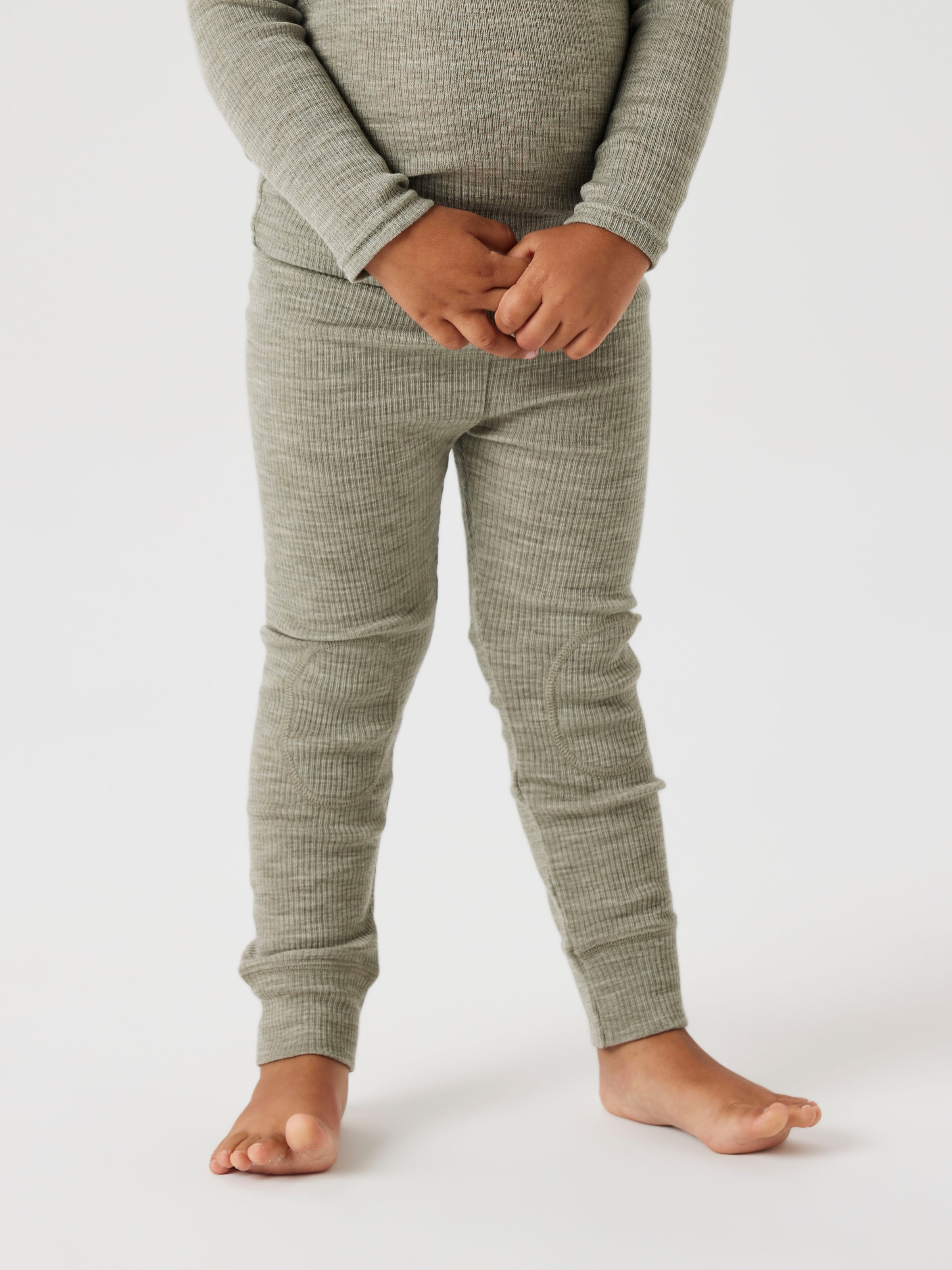 Name It Leggings »NMNWAX WOOL RIB LEGGING NOOS« aus reiner Merinowolle