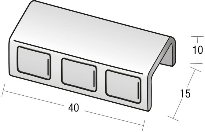 GARESA Schienenverbinder für Vorhangschienen »Credo/-Vorhangschienen«, (1 St.), Schienenverbinder zum Verbinden von 2 Schienen von "Garesa"