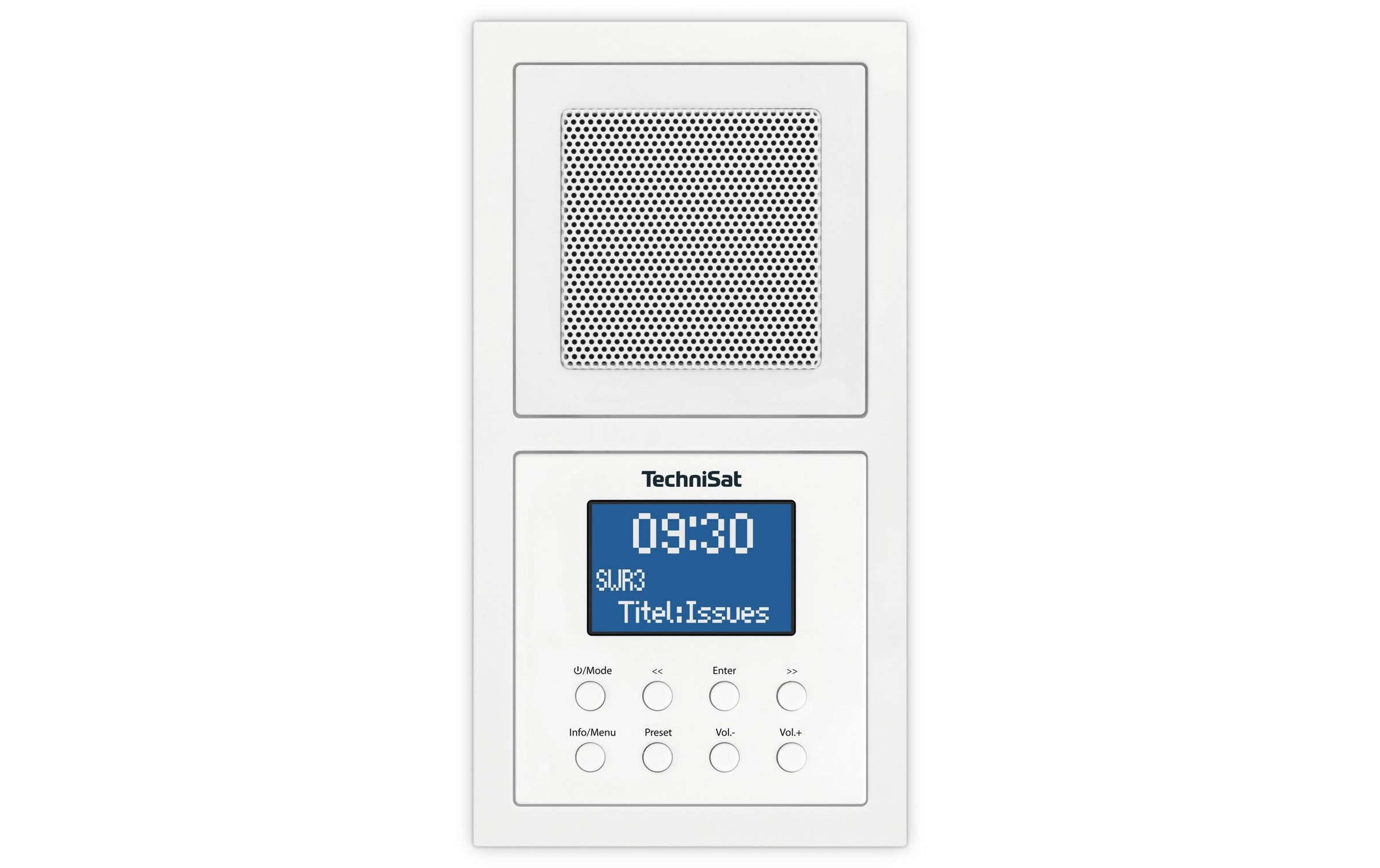 TechniSat Digitalradio (DAB+) »DigitRadio Up 1«, Display, Equalizer, Senderspeicher