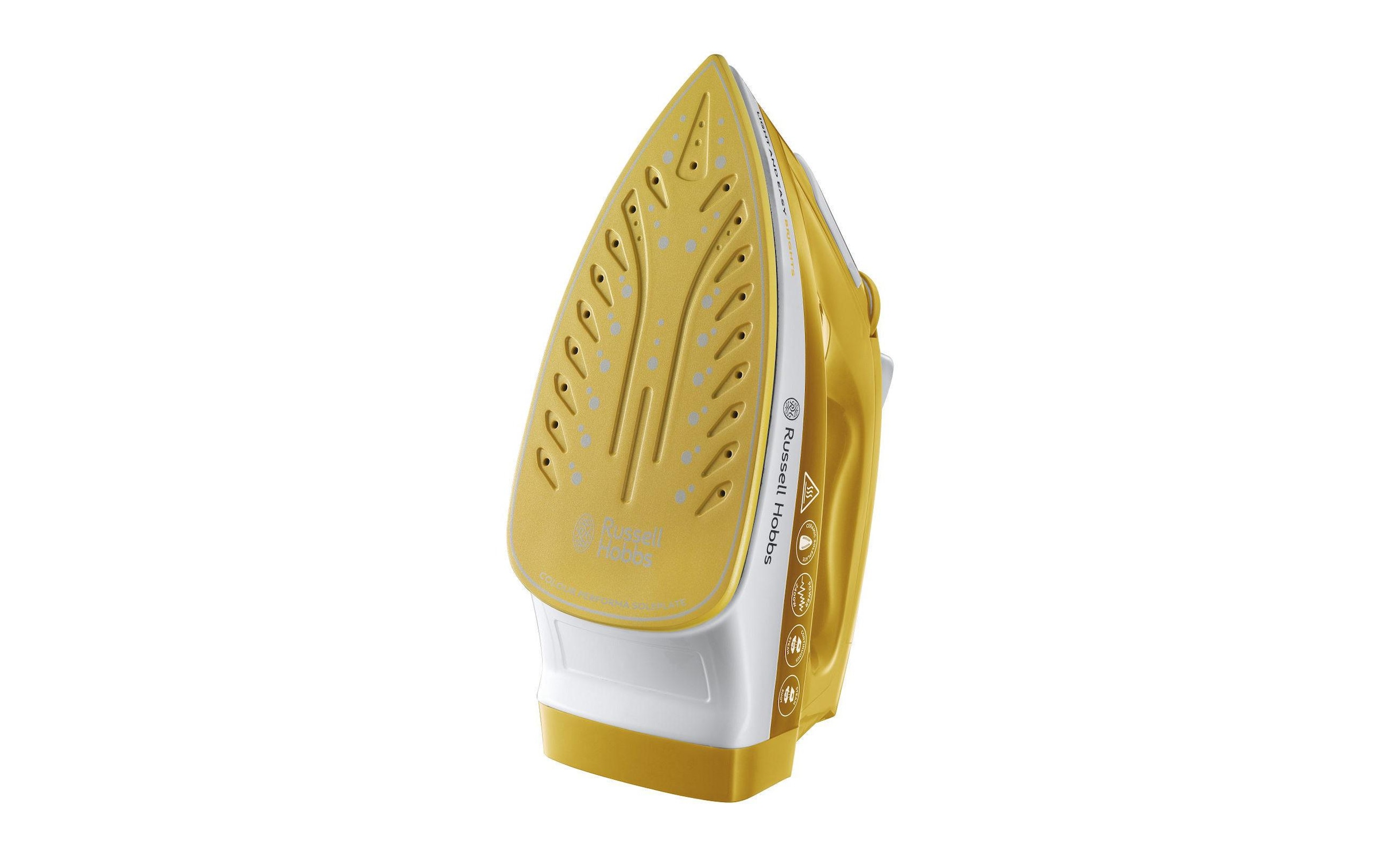 RUSSELL HOBBS Reise-Dampfbügeleisen »Light & Easy Gelb«, 2400 W
