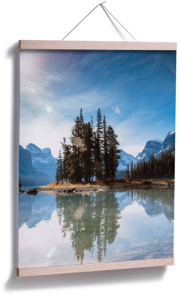 Wall-Art Poster »Jasper-Nationalpark Kanada«, Kanada, (1 St.), Poster,  Wandbild, Bild, Wandposter online bestellen | Jelmoli-Versand