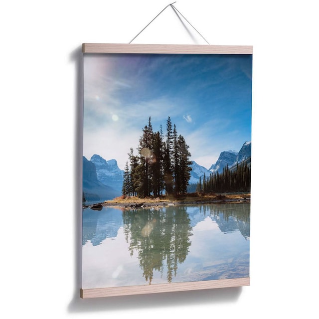 Wall-Art Poster »Jasper-Nationalpark Kanada«, Kanada, (1 St.), Poster,  Wandbild, Bild, Wandposter online bestellen | Jelmoli-Versand
