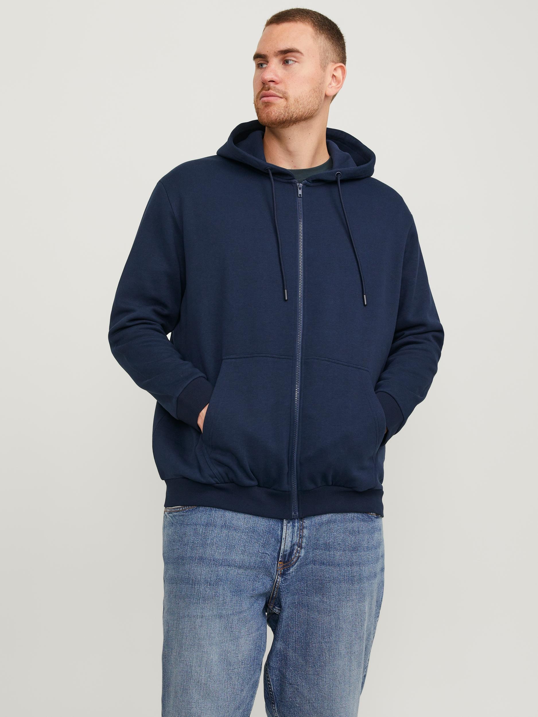 Kapuzensweatjacke »JJEBRADLEY SWEAT ZIP HOOD NOOS PLS«