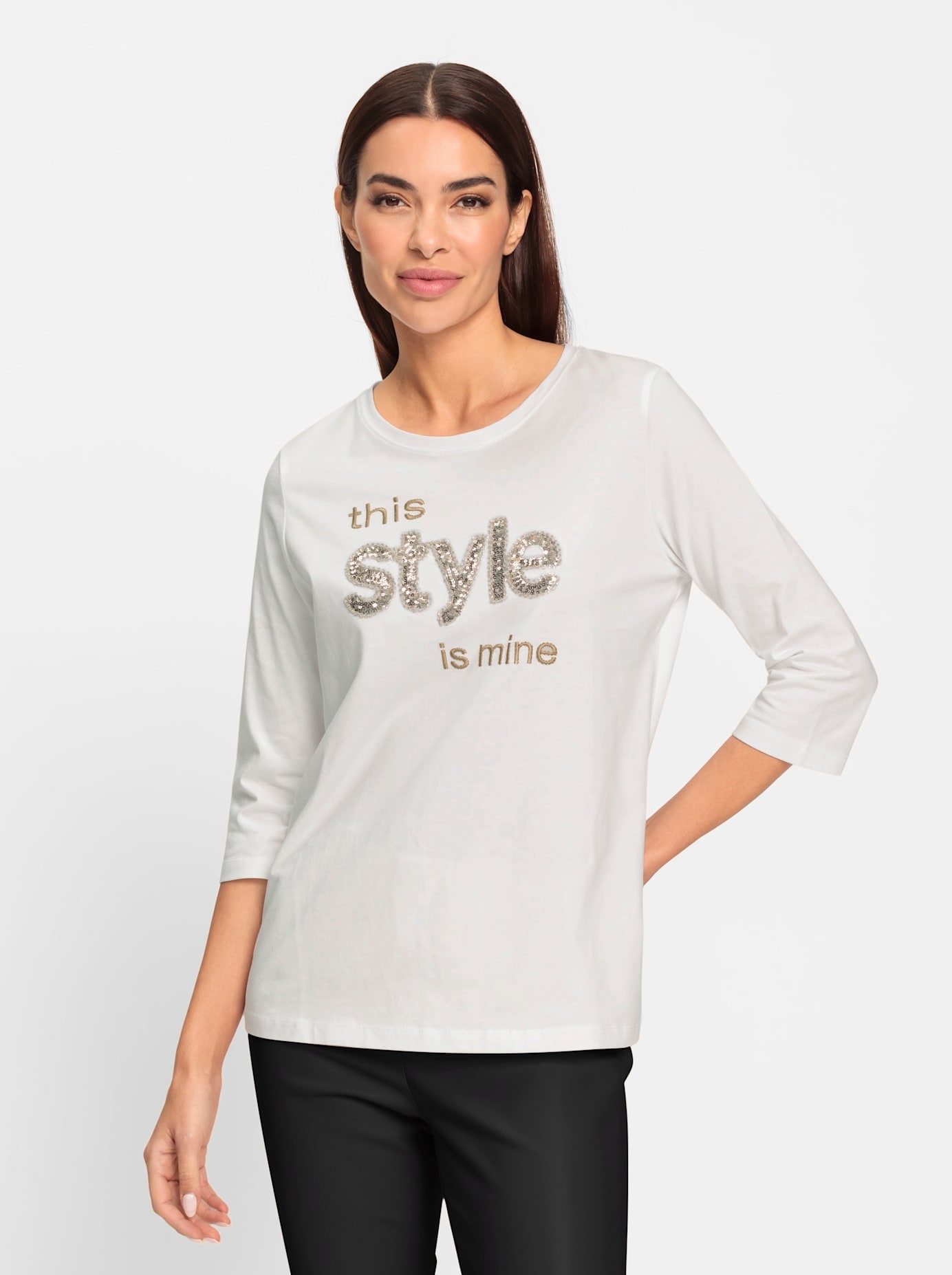 heine 3/4-Arm-Shirt »Shirt«, (1 tlg.)