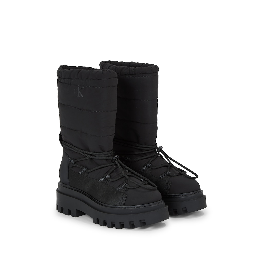 Calvin Klein Jeans Snowboots »Winterstiefel FLATFORM SNOW BOOT NYLON WN«