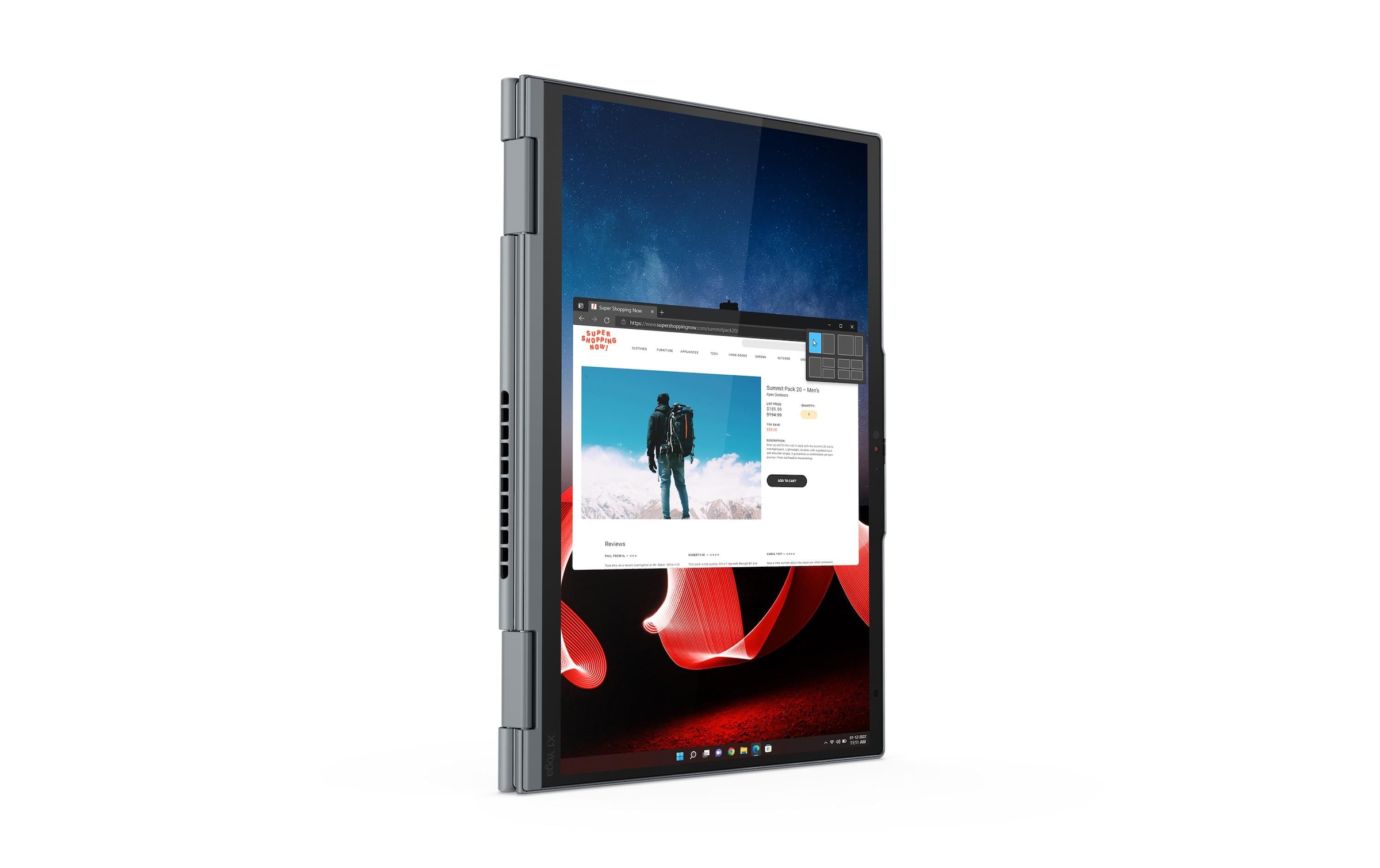 Lenovo Business-Notebook »ThinkPad X1 Yoga«, 35,42 cm, / 14 Zoll, Intel, Core i7, 1000 GB SSD